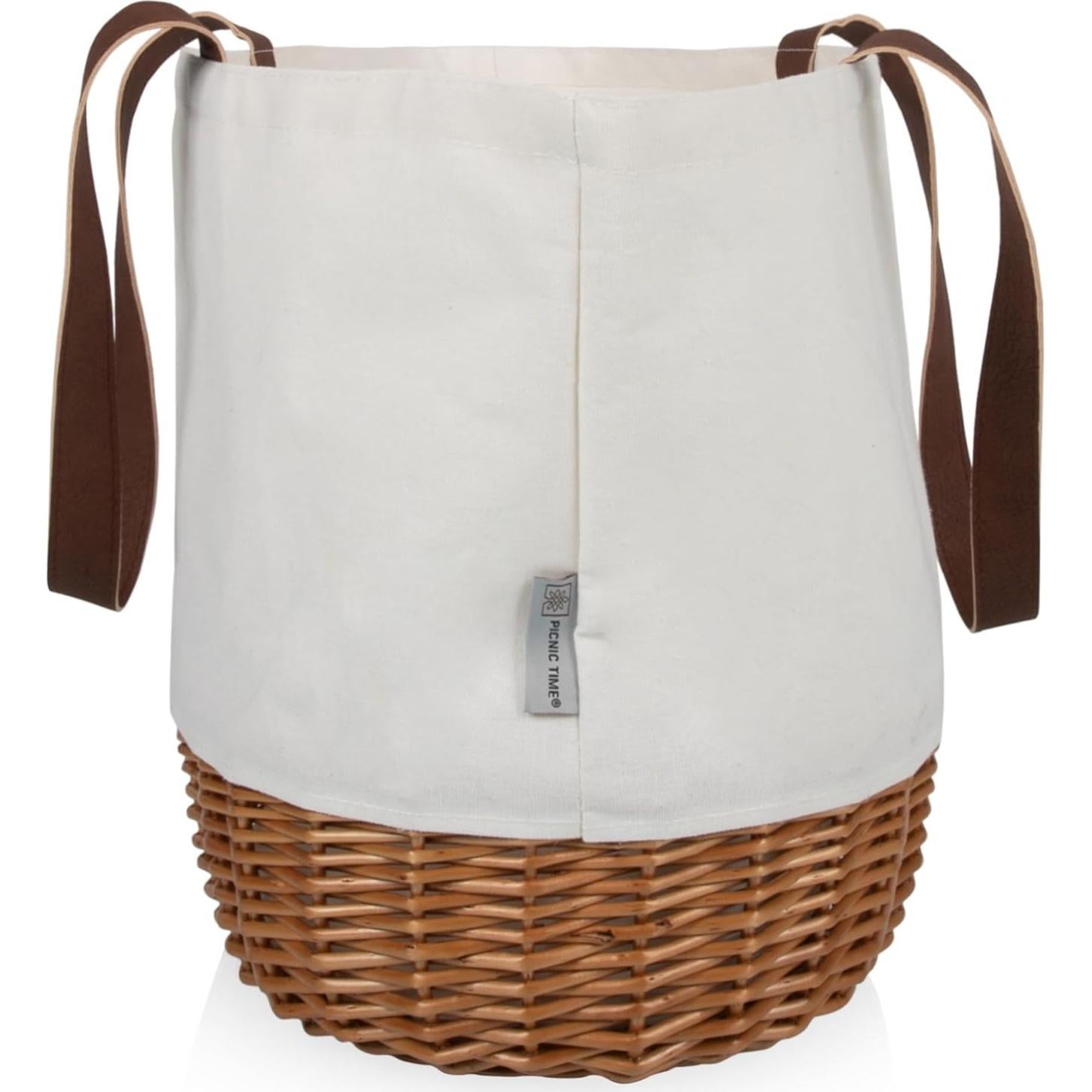 Cesta de Picnic Promenade para 2 Picnic Time - Lona Crema