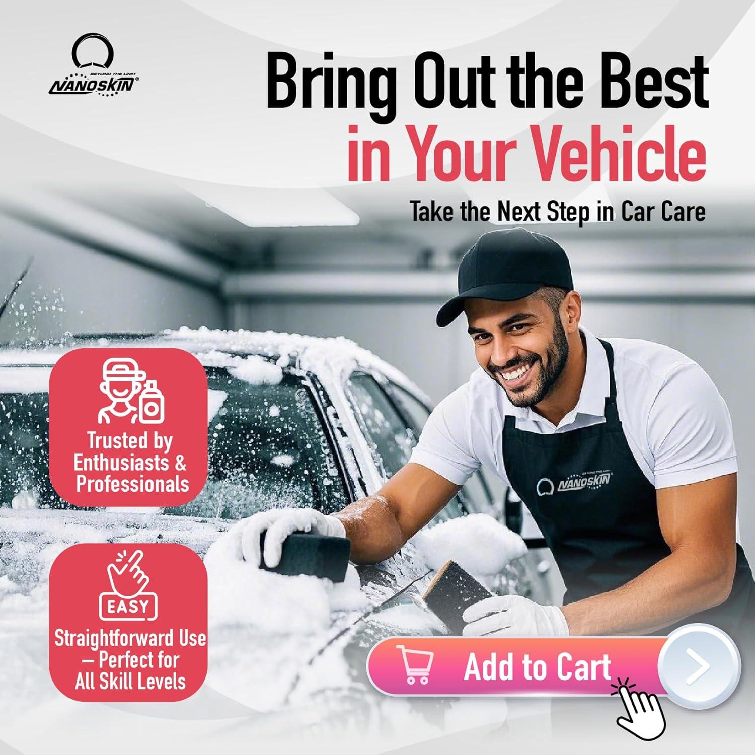 Champú Espumoso Nanoskin CHERRY SUDS 473 ml - Lavado de Autos