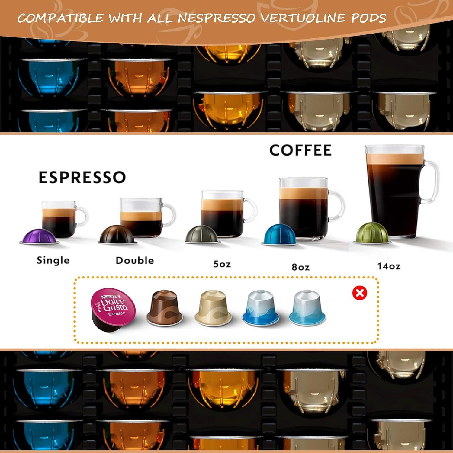 Organizador de Cajón para 75 Cápsulas Nespresso Vertuo - Blacksmith Family