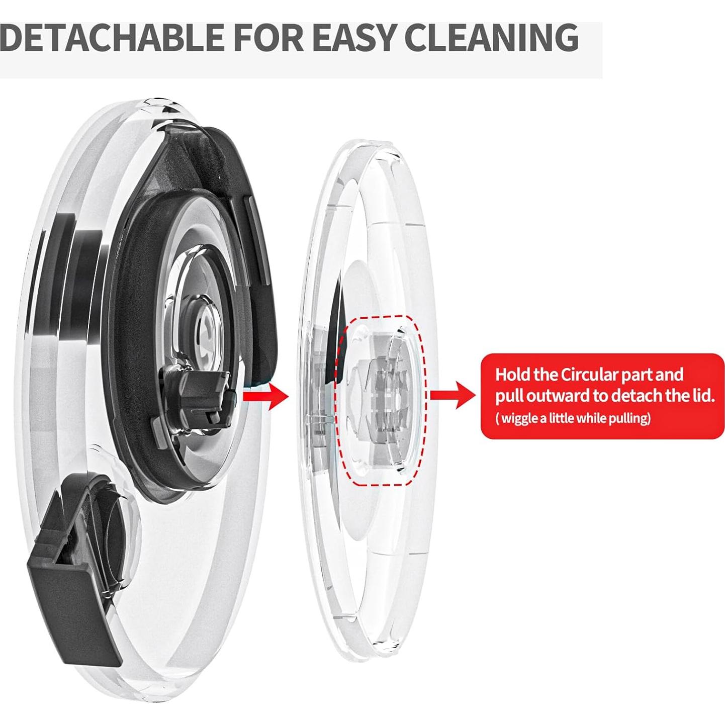 Centrifugadora de Ensalada Cambom 3Qt Negra - Lava y Seca Verduras