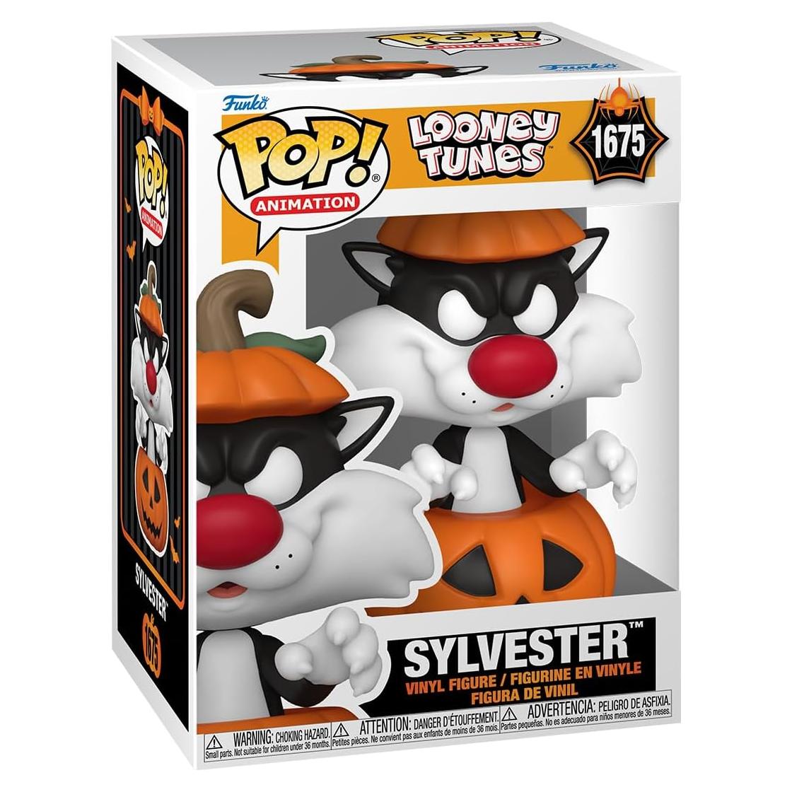 Funko Pop! Gato Sylvester Calabaza Looney Tunes 12.83 cm