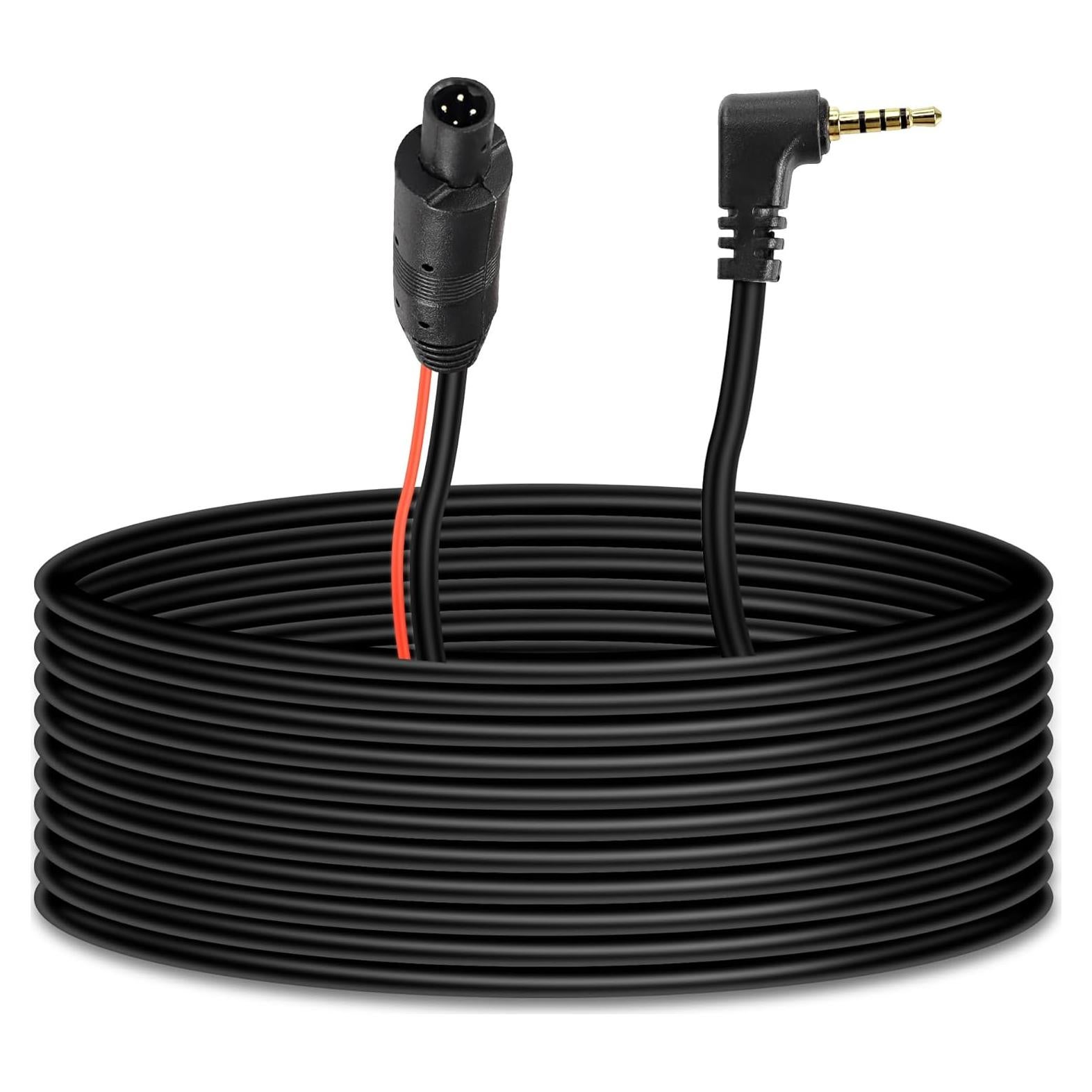 Cable de Cámara Trasera MEIRIYFA 10M 4 Pines HD Impermeable