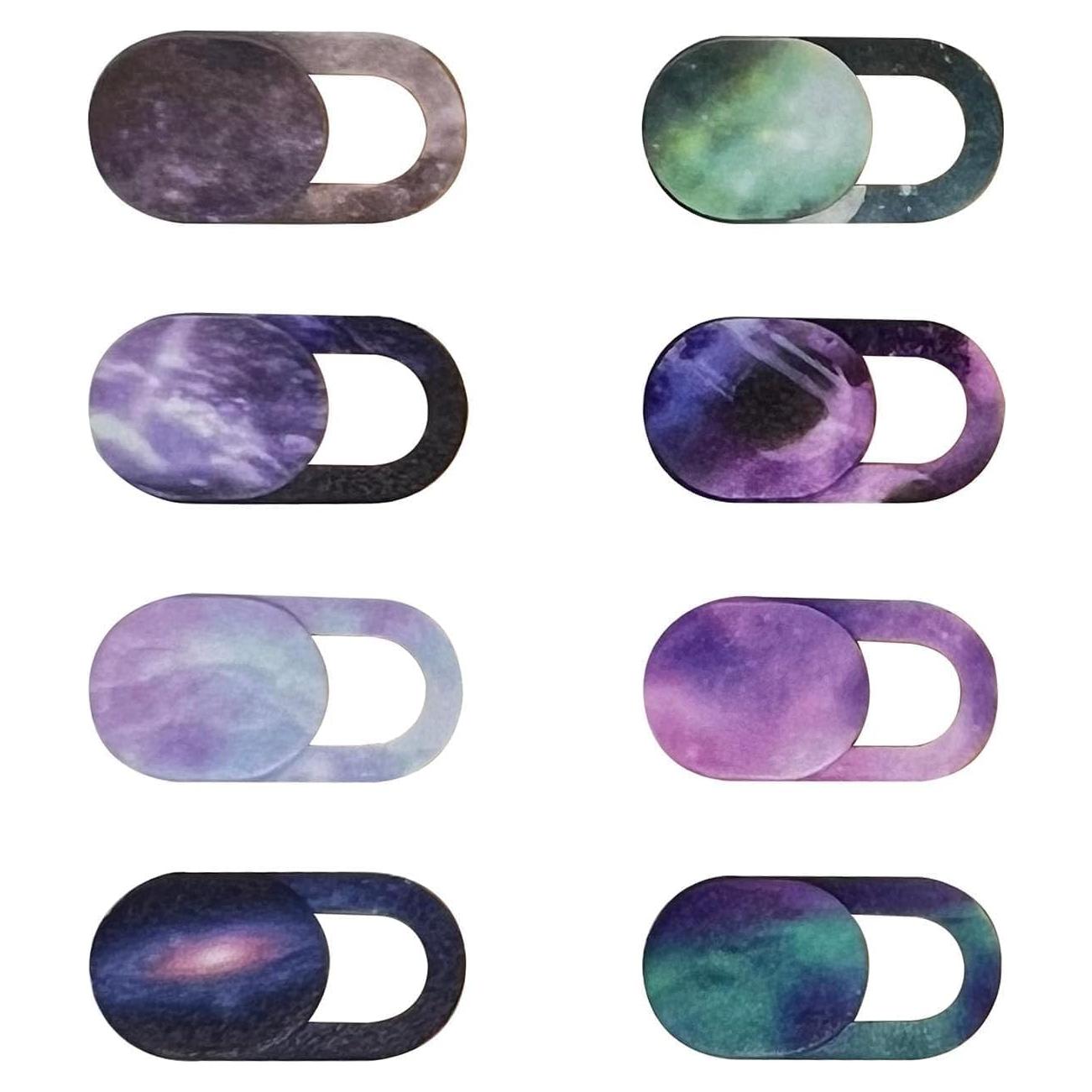 Cubierta Deslizante para Webcam Cuxnoo 8 Paquetes Espacio Colorido