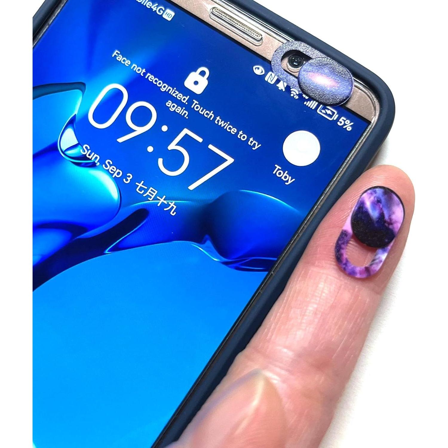 Cubierta Deslizante para Webcam Cuxnoo 8 Paquetes Espacio Colorido