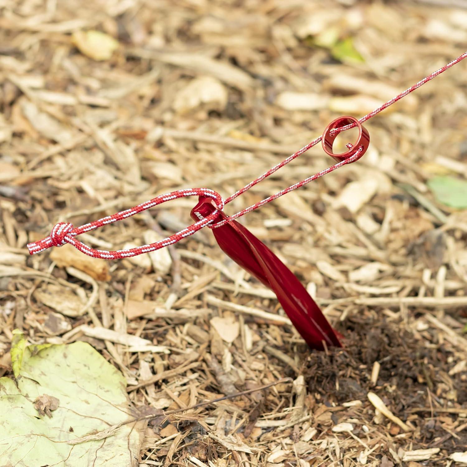 Kit de Cuerda para Tienda MSR - 4 Cuerdas de 2.44 m