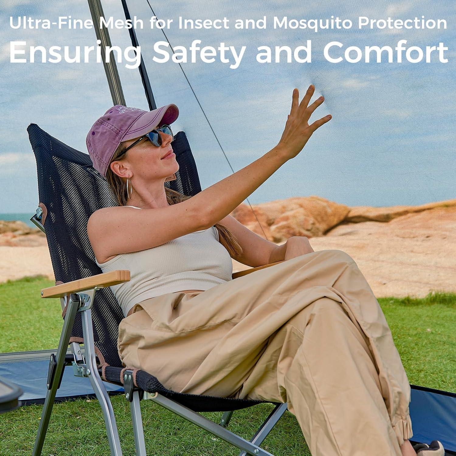 Carpa Pop Up KingCamp 3.05m x 3.05m para 4-6 Personas