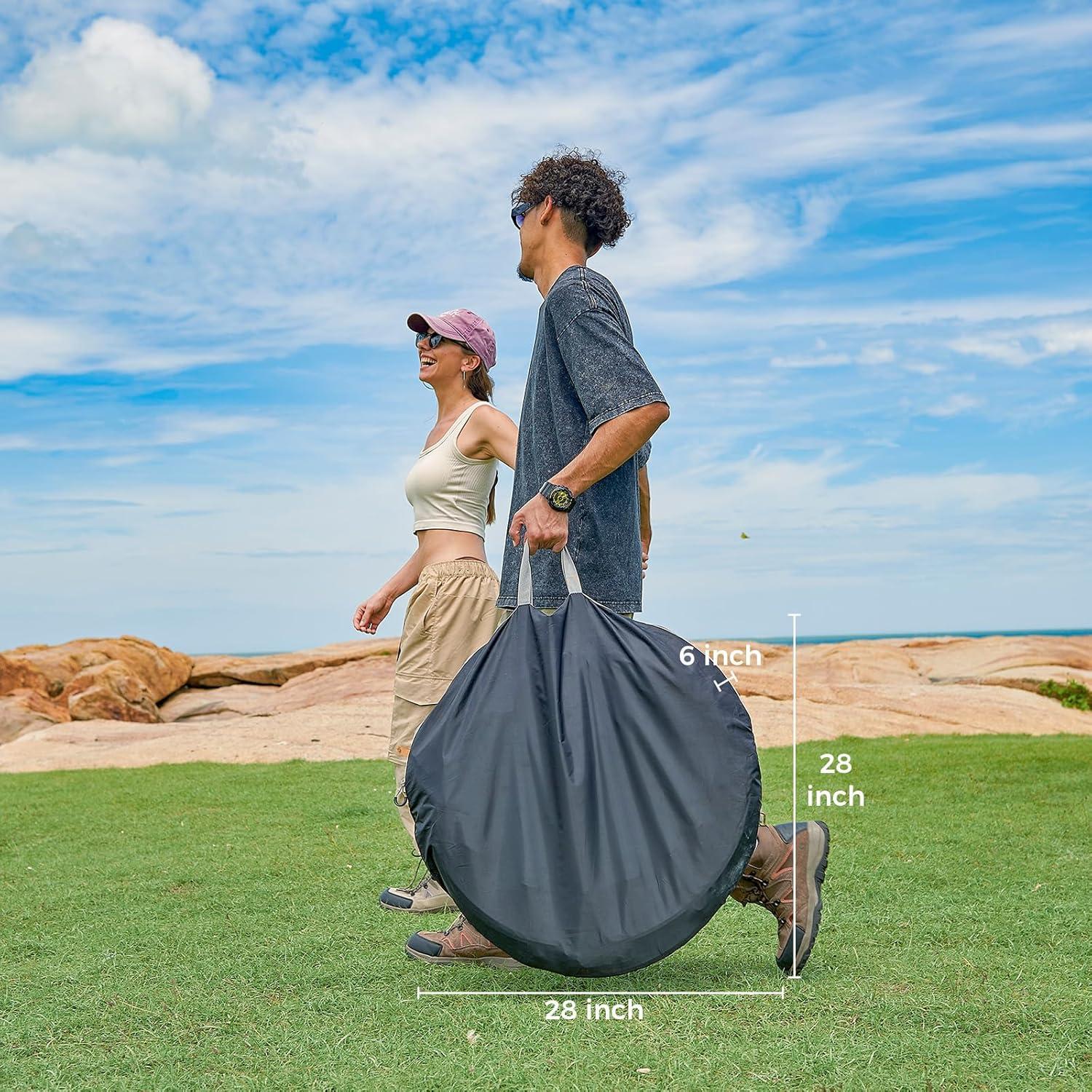 Carpa Pop Up KingCamp 3.05m x 3.05m para 4-6 Personas