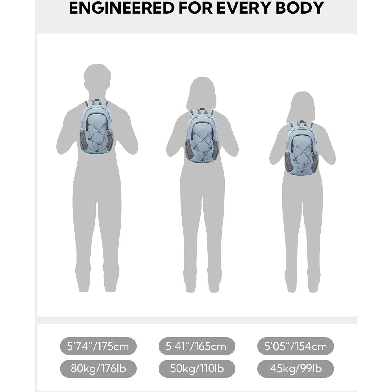 Mochila de Senderismo WATERFLY 12L Unisex Azul Claro