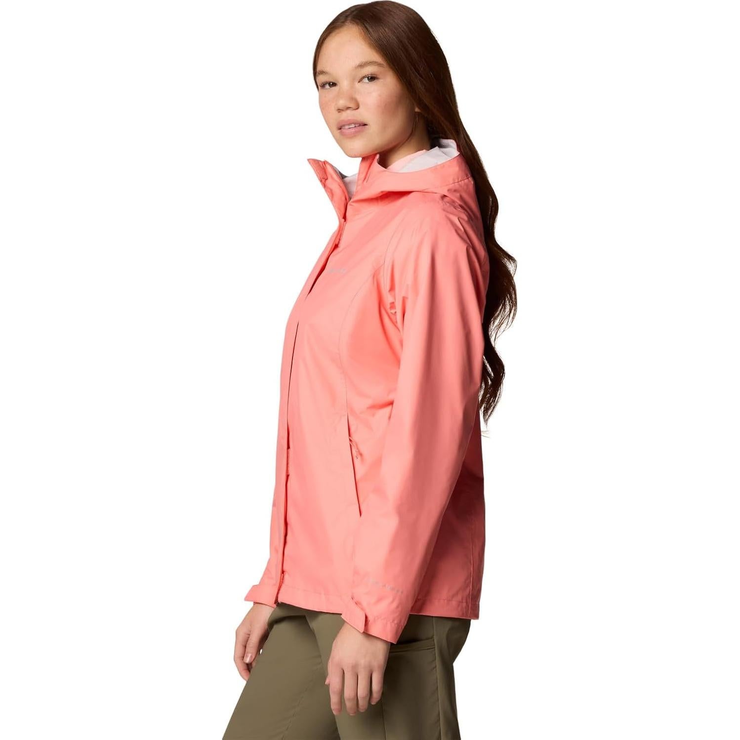 Chaqueta de Lluvia Columbia Arcadia II Mujer X-Pequeña Alpenglow