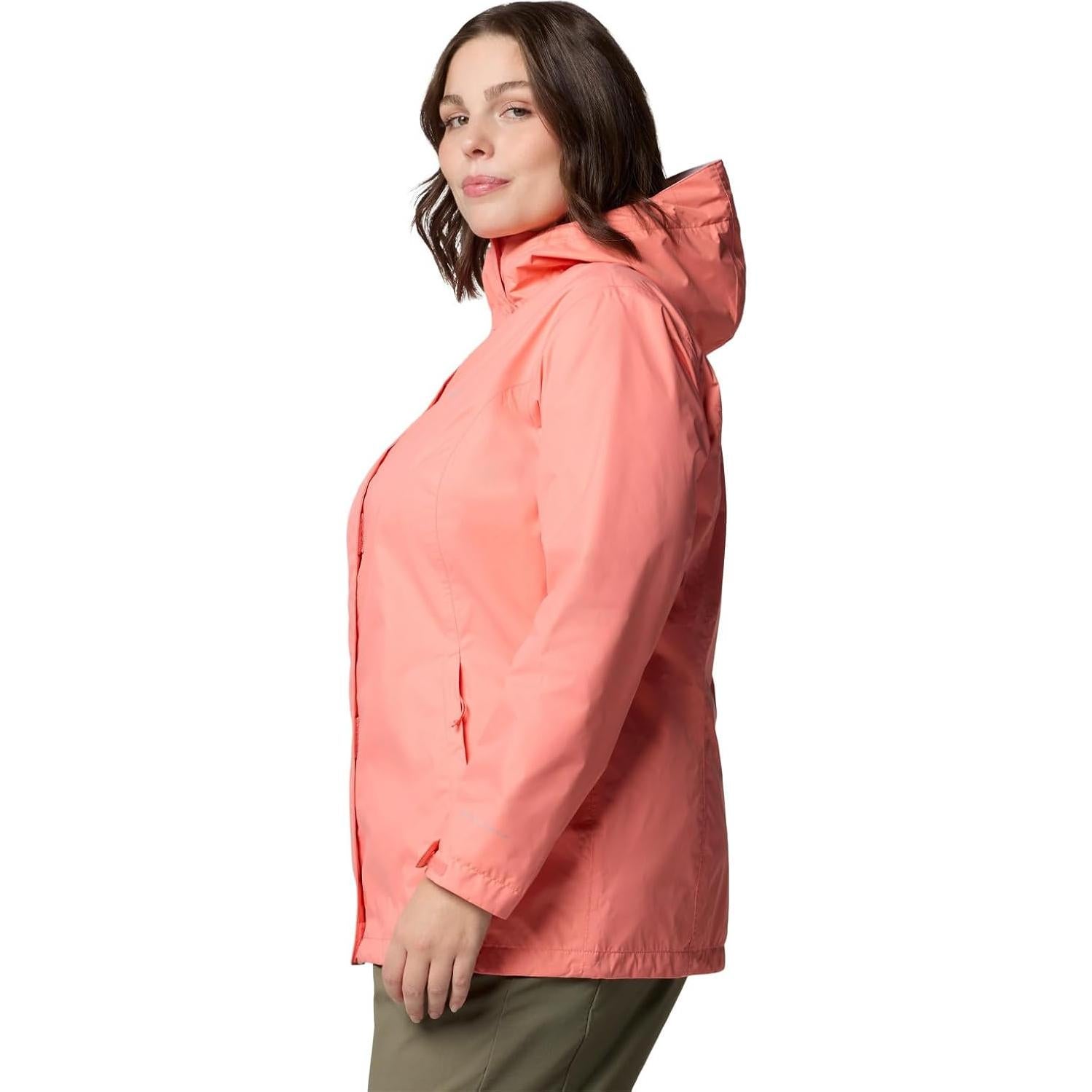 Chaqueta de Lluvia Columbia Arcadia II Mujer X-Pequeña Alpenglow