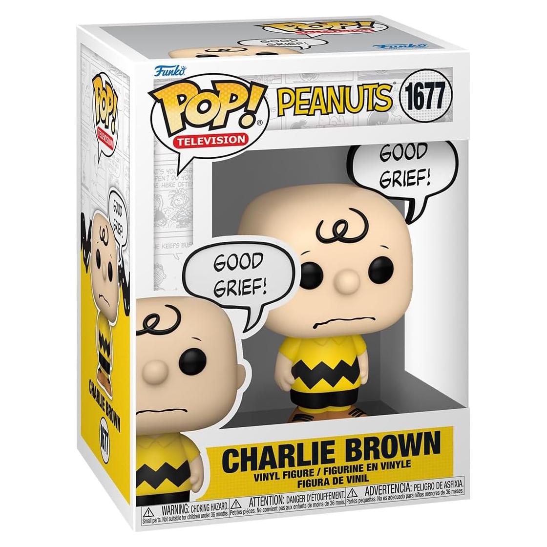 Funko Pop Charlie Brown Peanuts Clásico Figura Vinilo 10 cm