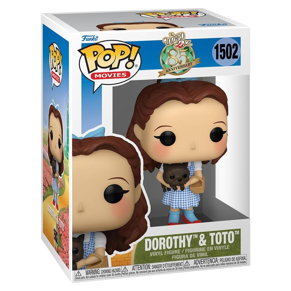 Figura Funko Pop! Dorothy Gale con Toto - El Mago de Oz