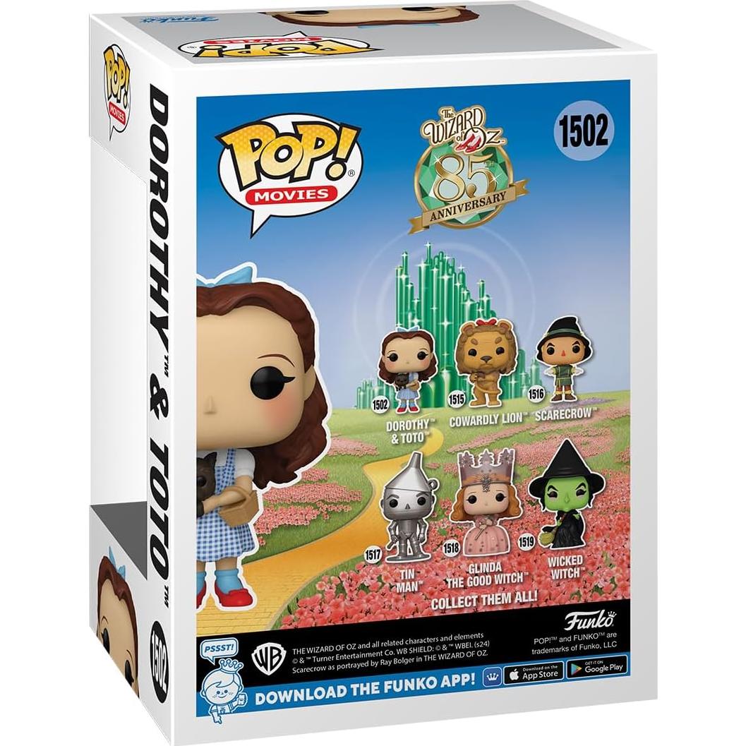 Figura Funko Pop! Dorothy Gale con Toto - El Mago de Oz