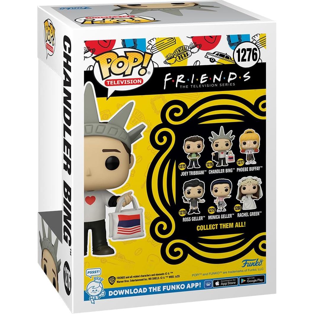 Figura Funko POP! Chandler Bing Nueva York 12,57 cm
