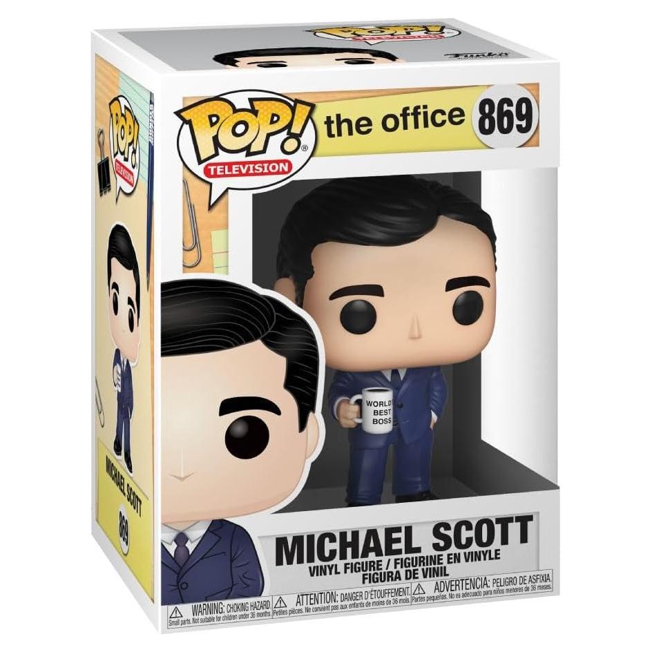 Funko Pop Michael Scott The Office Figura Vinilo 9.5 cm