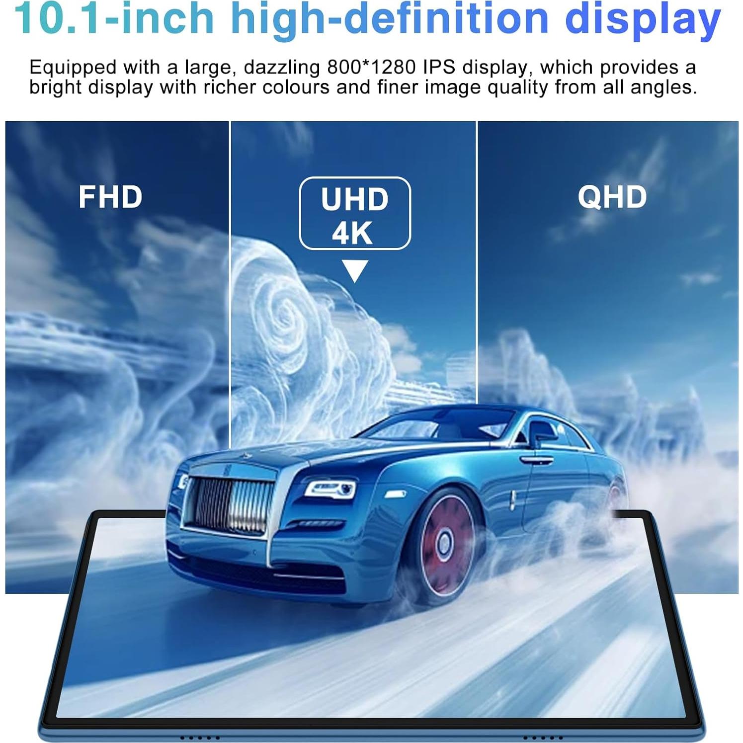 Tableta SUAAT S10 10.1" Android 14, 22GB RAM, 128GB ROM