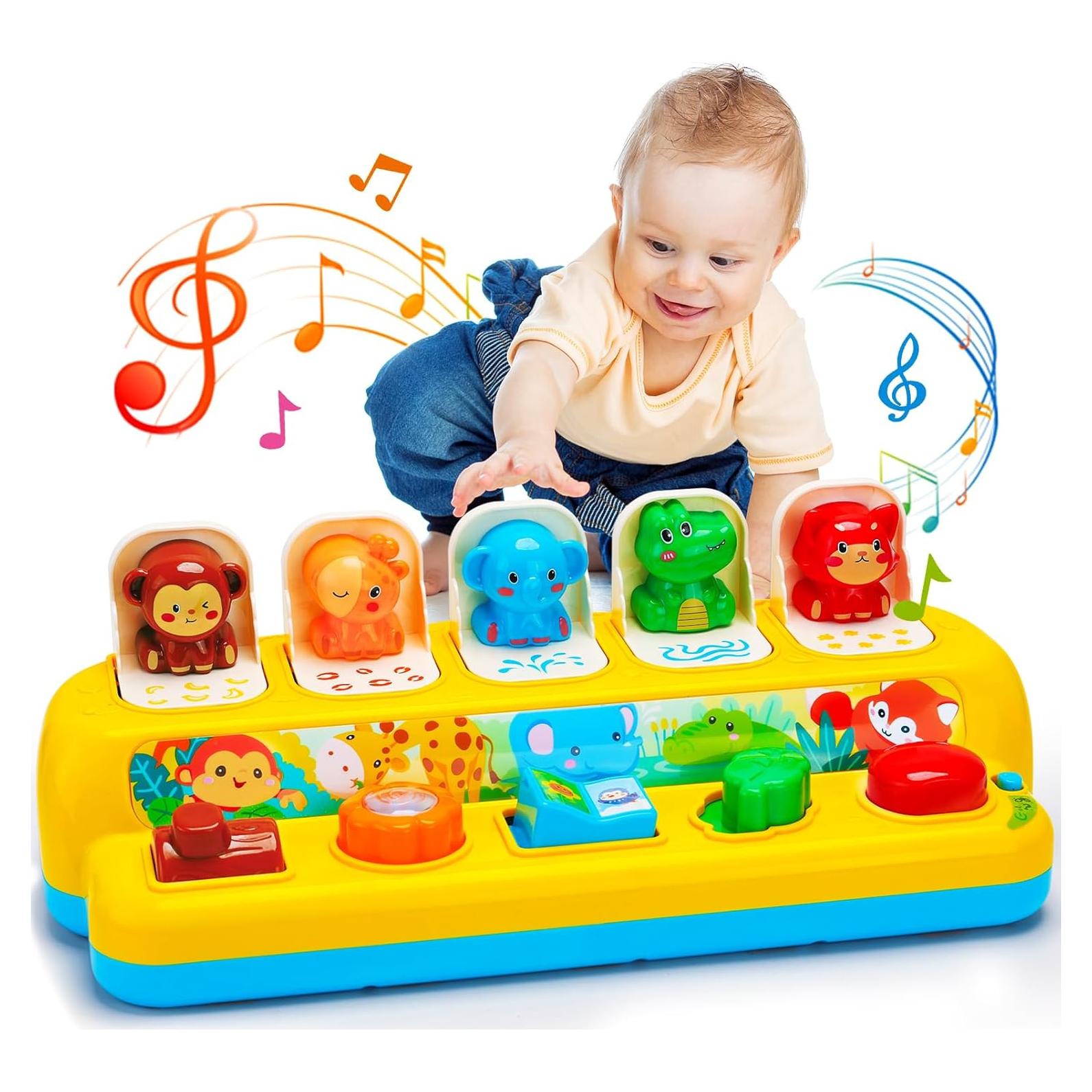 Juguete Interactivo Musical Hieoby Animales 0.82 kg 1-2 años