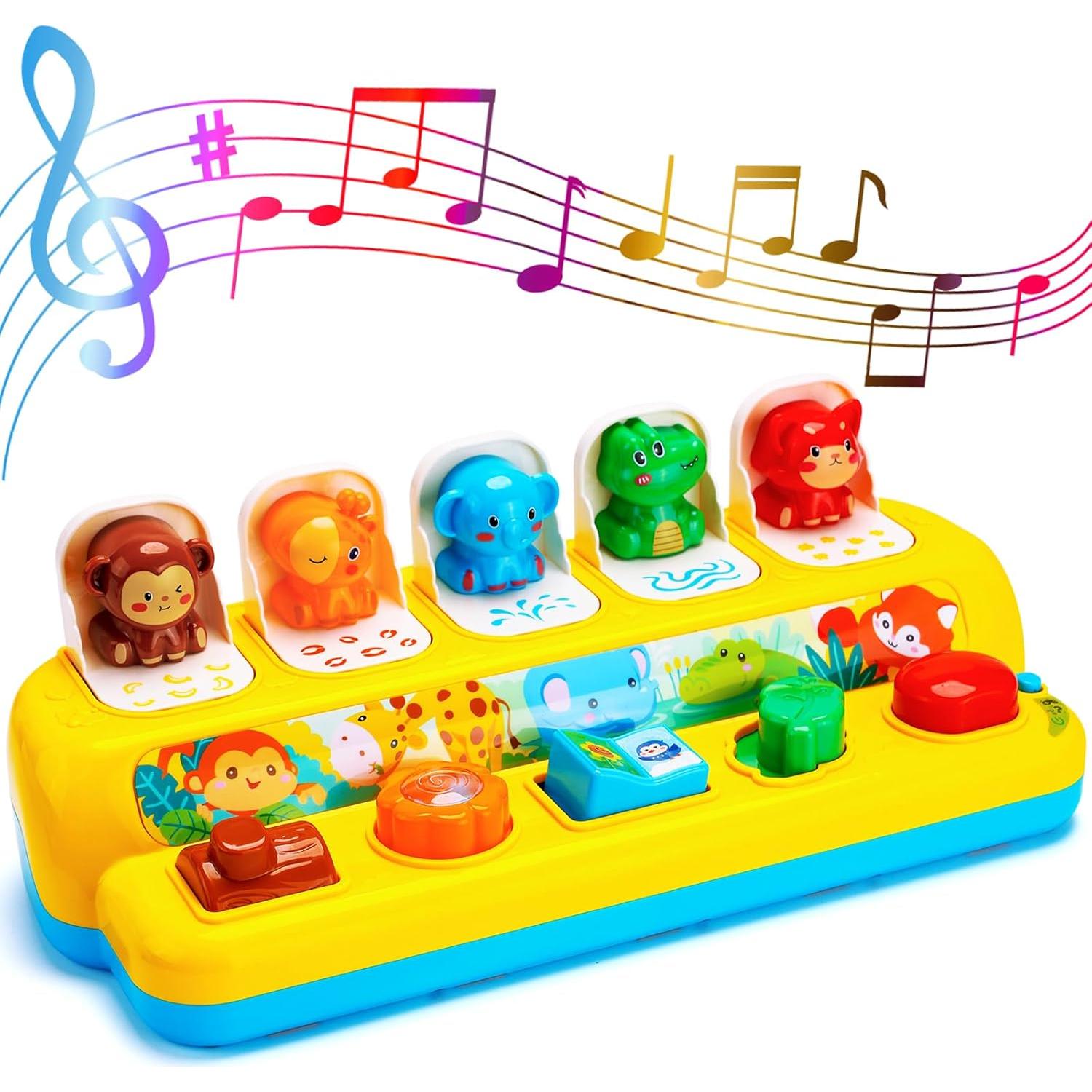 Juguete Interactivo Musical Hieoby Animales 0.82 kg 1-2 años