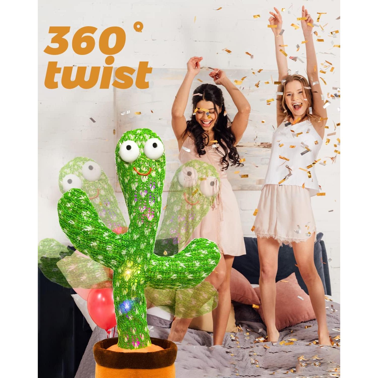 Juguete Cactus Hablante Hunfur 11.94 cm Ajuste de Volumen