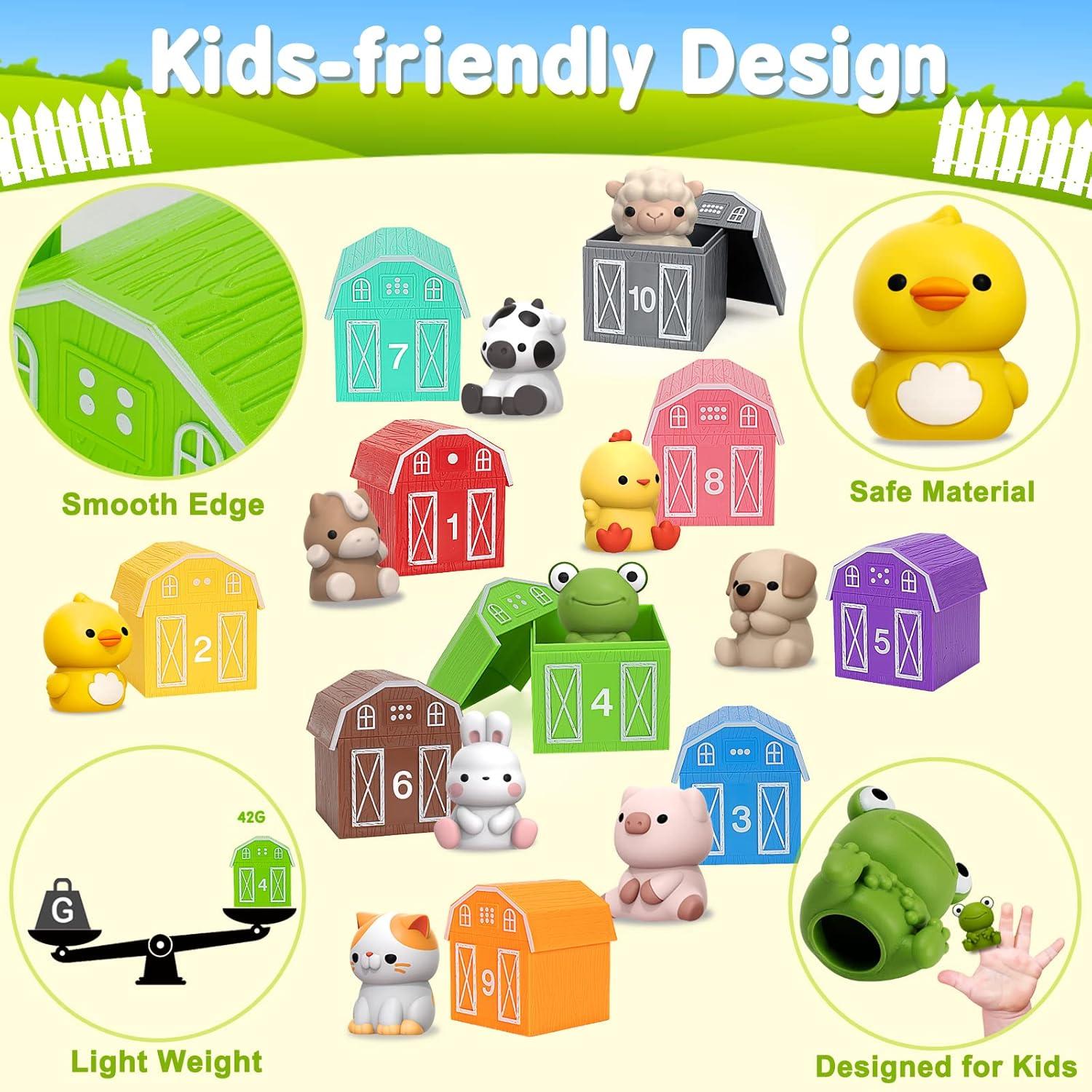 Juguetes de Aprendizaje Montessori Aigybobo 20 Piezas