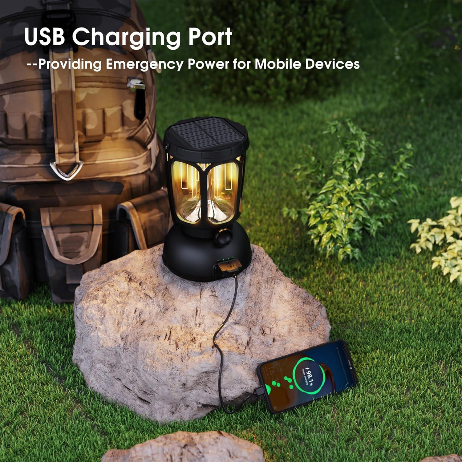 Linterna de Camping LED Mesqool 6000mAh 650LM IPX4