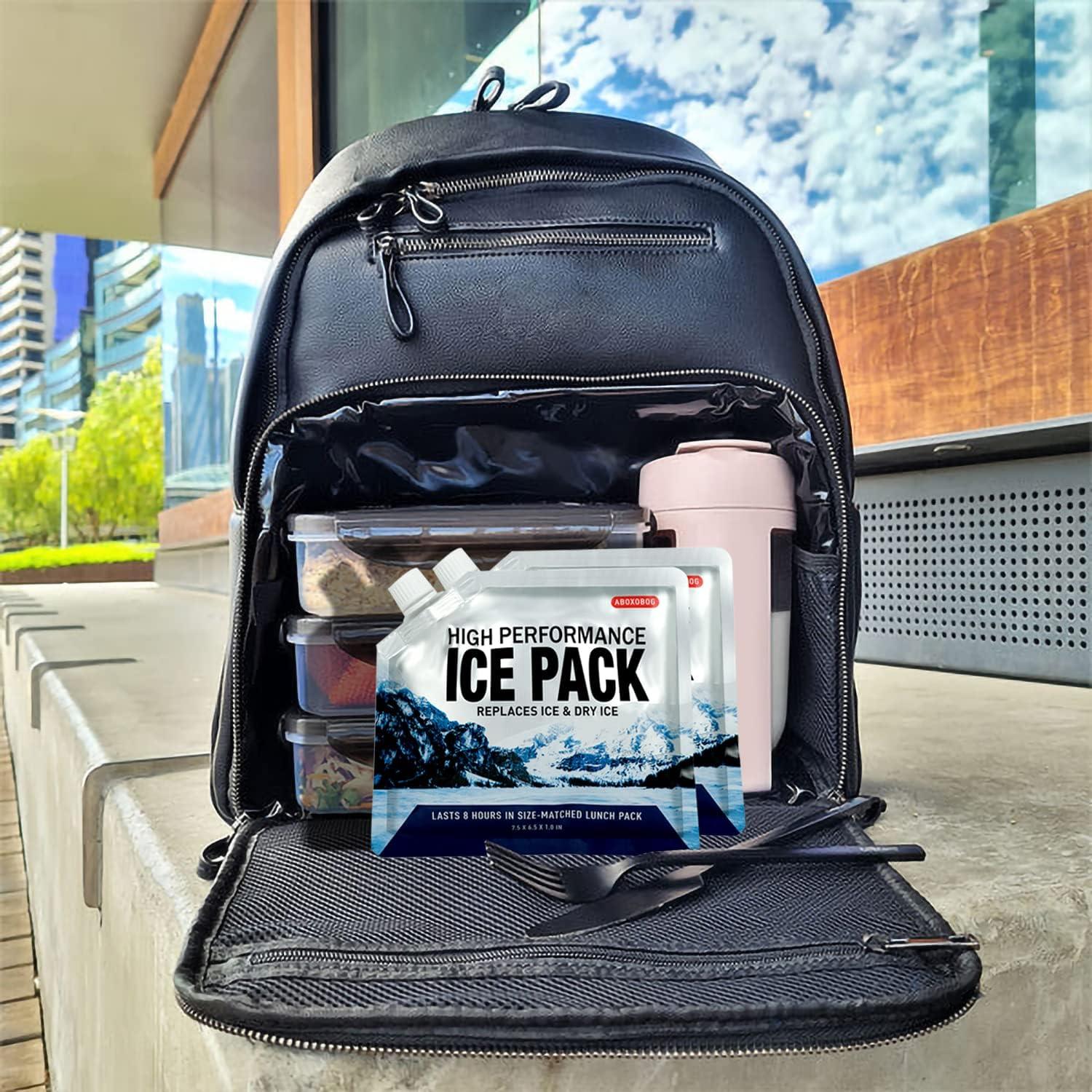 Paquete de Hielo Reutilizable ABOXOBOG - 3 Unidades 16.5x19.1cm