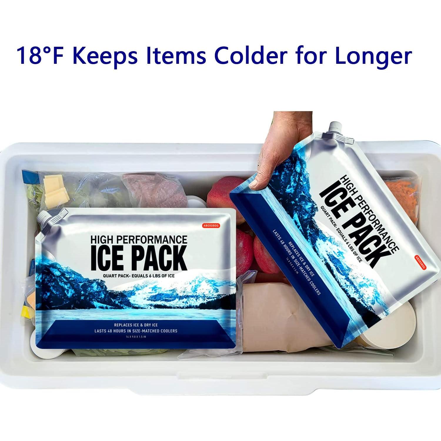 Paquete de Hielo Reutilizable ABOXOBOG - 3 Unidades 16.5x19.1cm