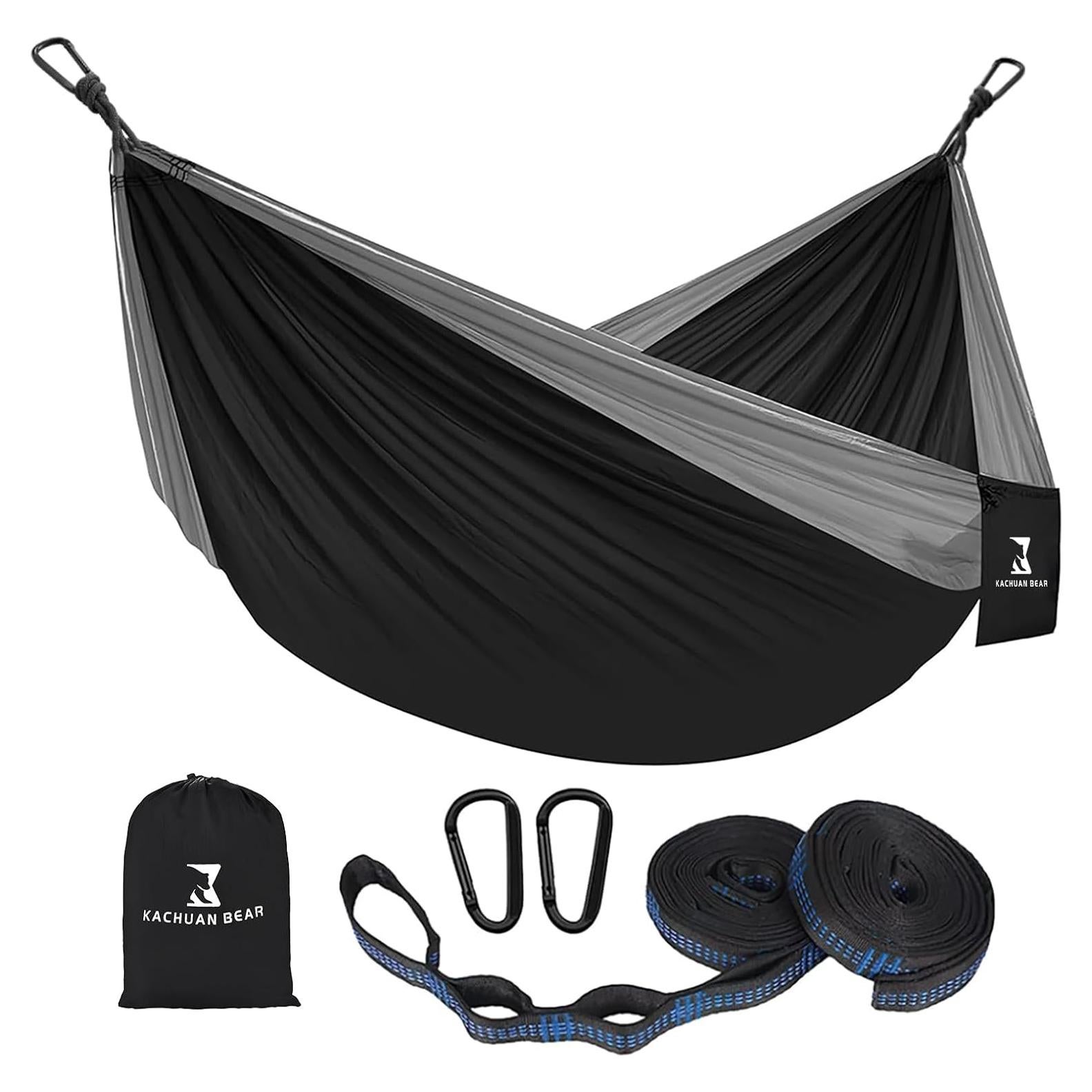 Hamaca de Camping KACHUAN BEAR 181 kg Capacidad Negra