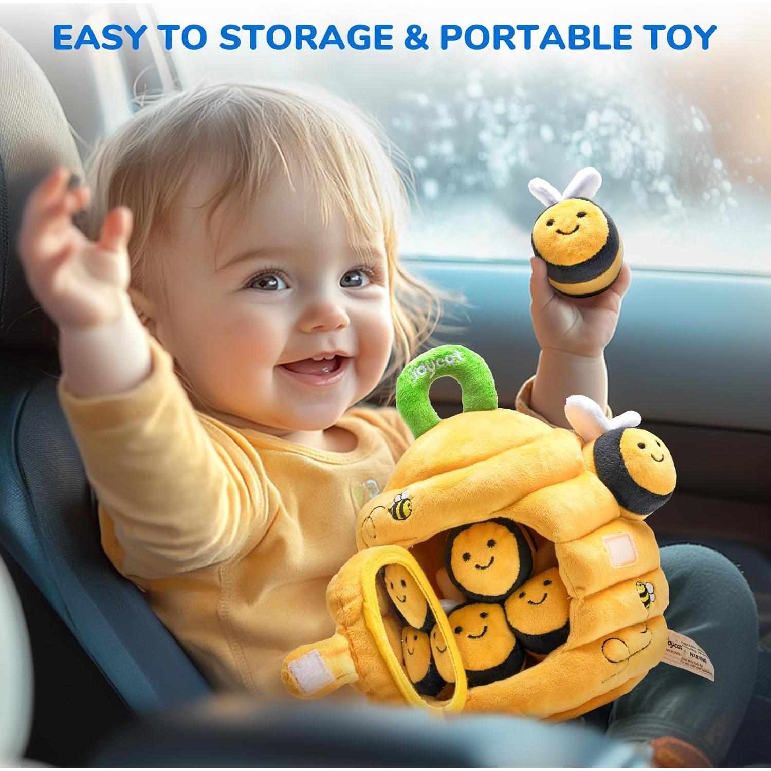 Juguete Colmena Suave JoyCat para Bebés 0-12 Meses