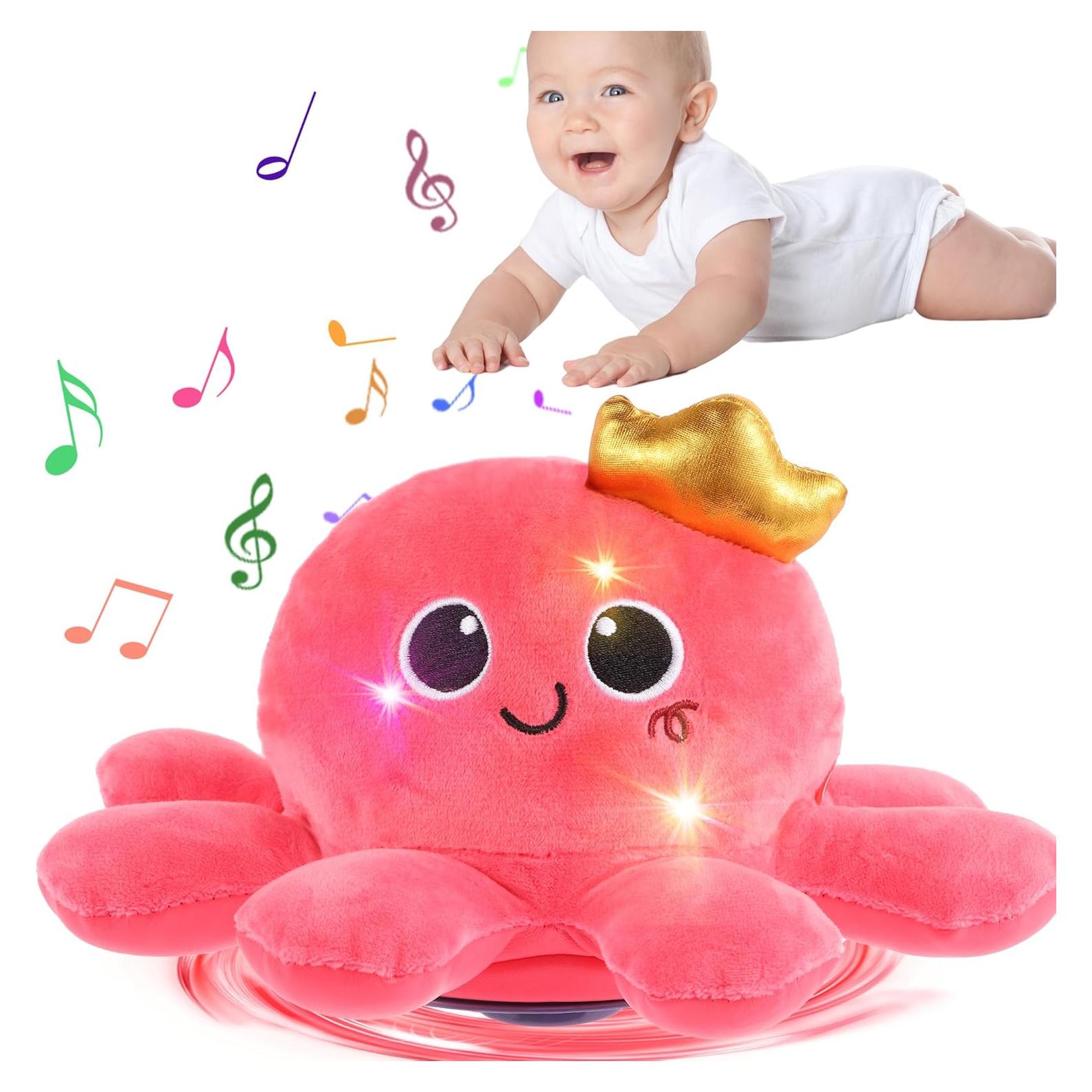 Juguete de Pulpo Kindenwinn con Luz y Música para Niños