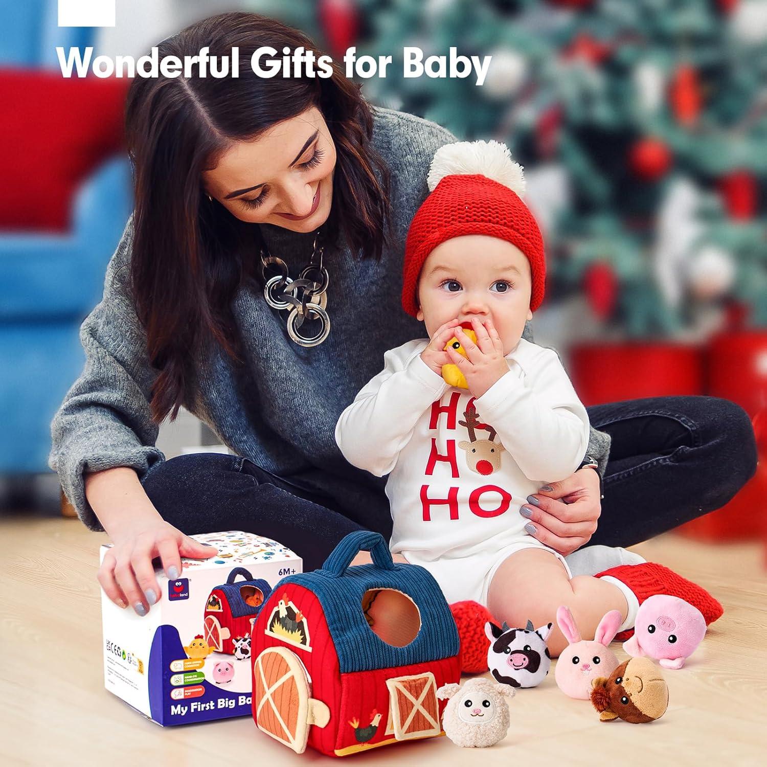 Juguete de Granja Hahaland para Bebés 6-12 Meses