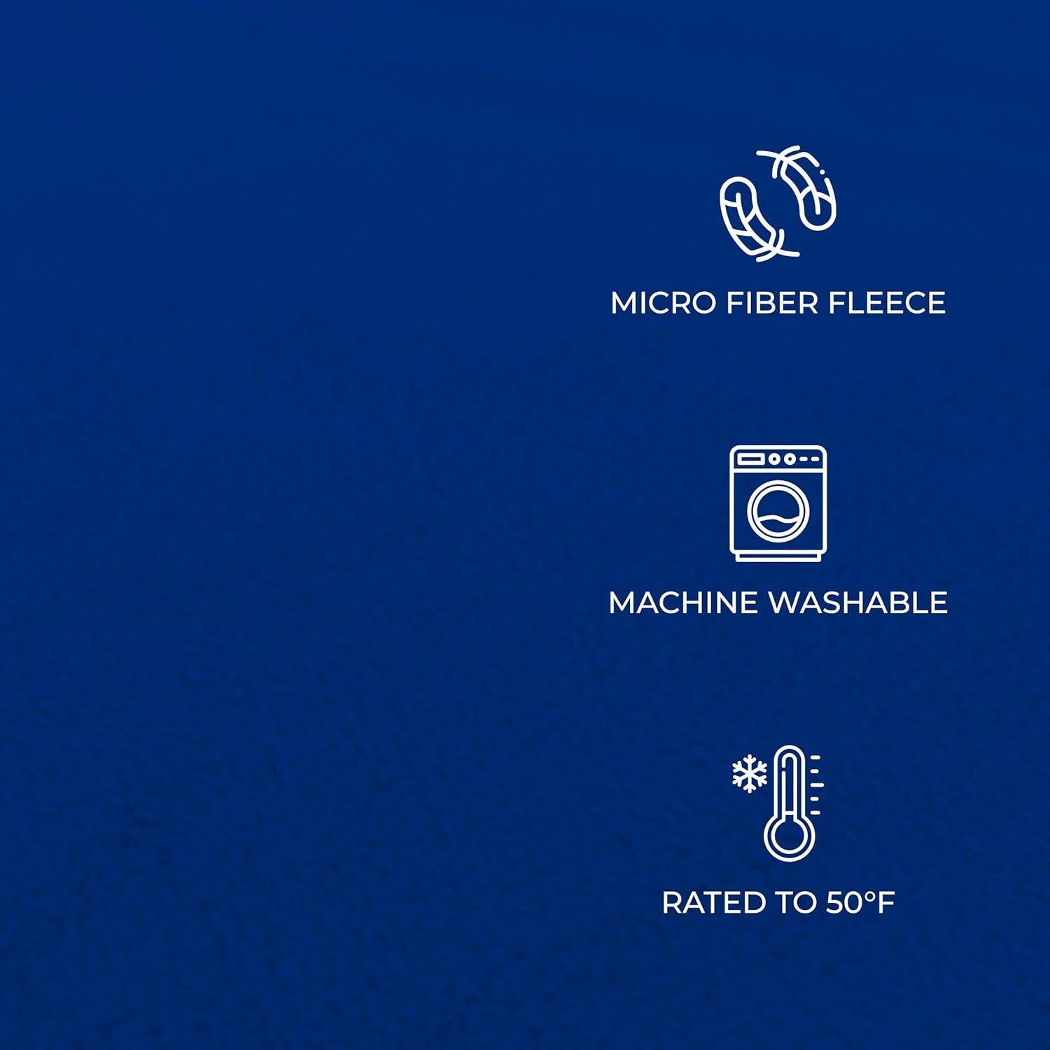 Forro de Saco de Dormir OSAGE RIVER Franela 178x79 cm Marino