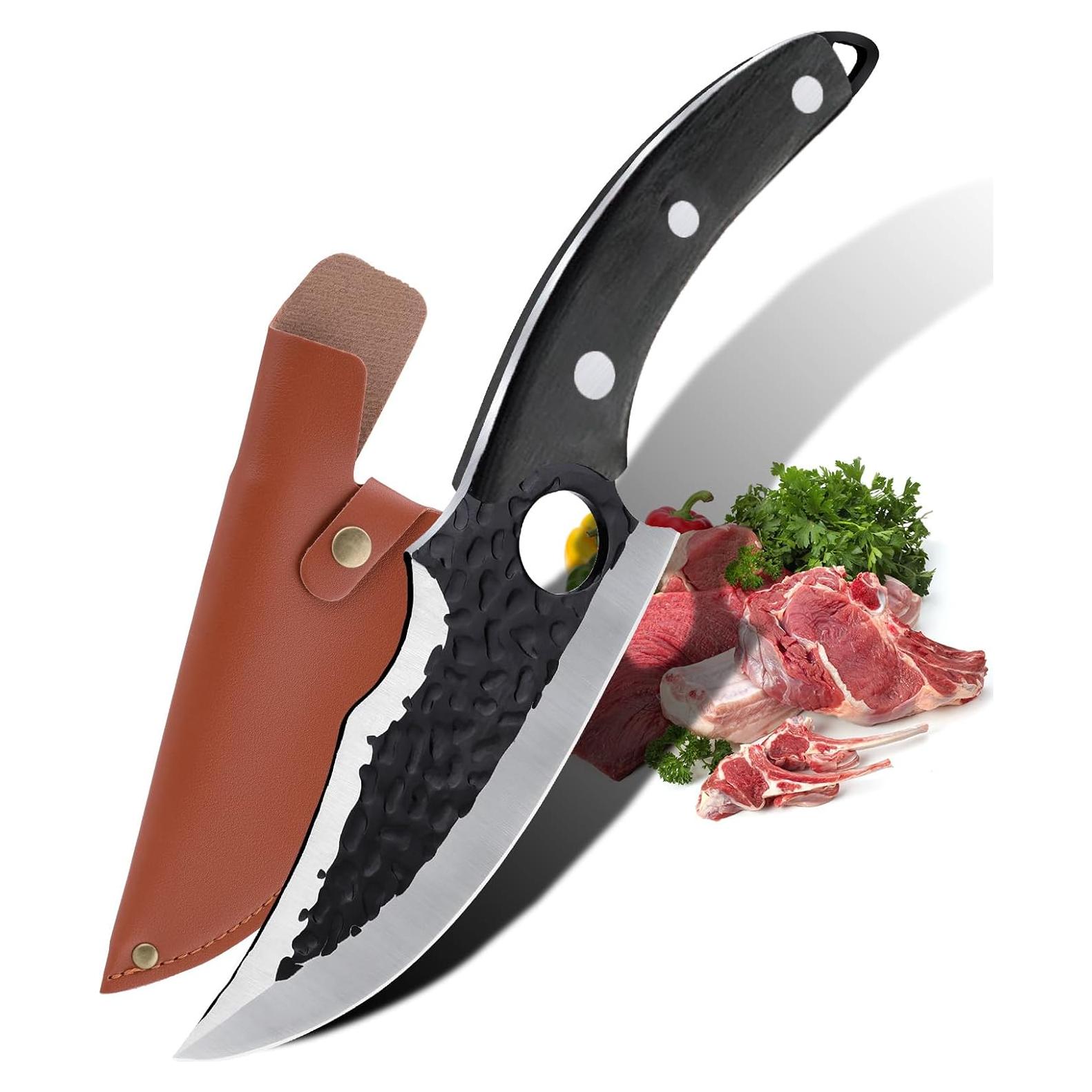 Cuchillo de Chef Forjado JAVENYIMAN VK-1 15.24 cm Acero Inoxidable