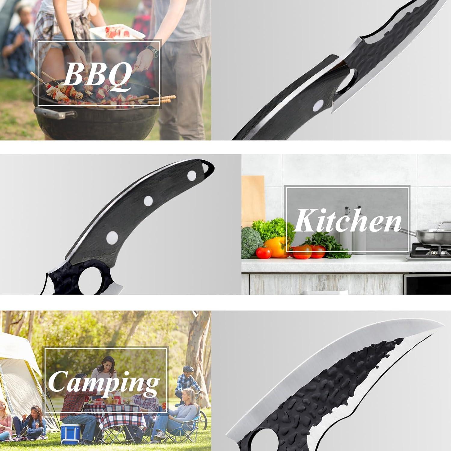 Cuchillo de Chef Forjado JAVENYIMAN VK-1 15.24 cm Acero Inoxidable