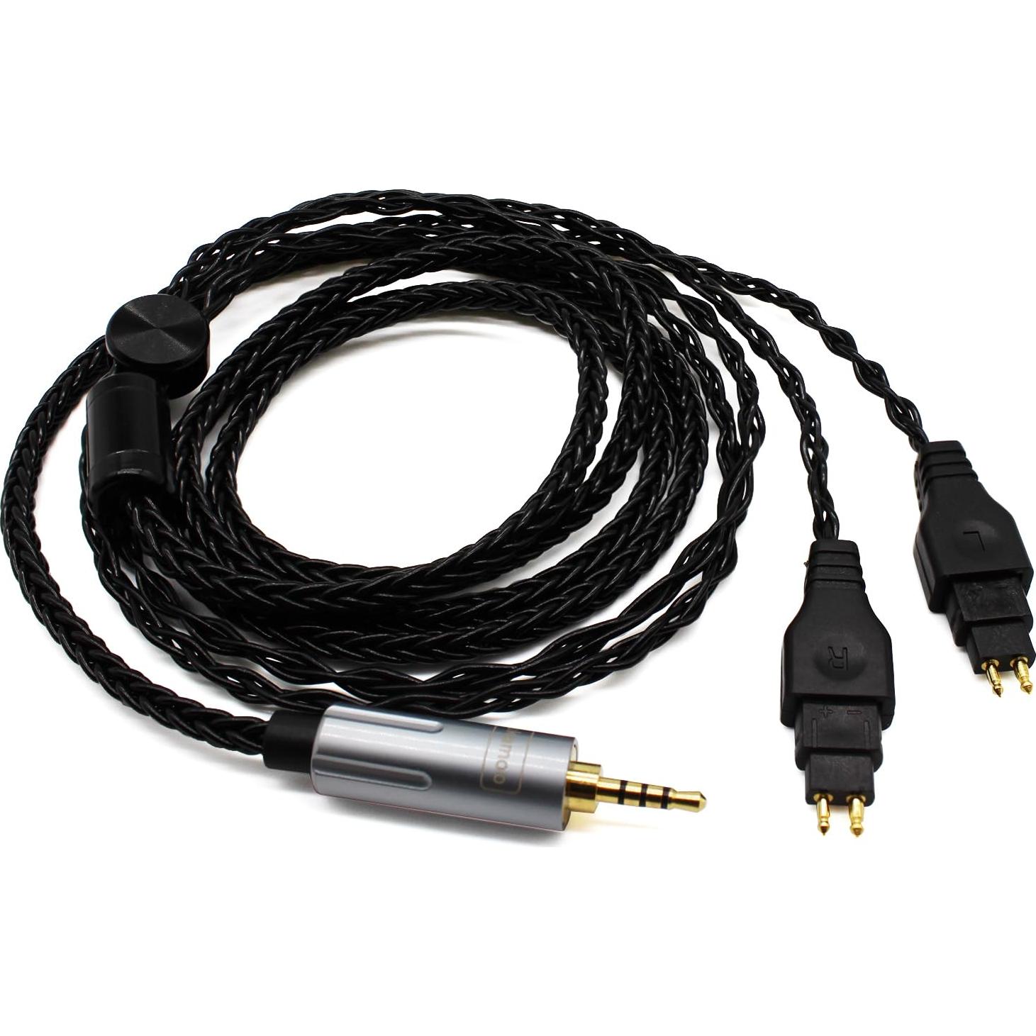 Cable de Reemplazo Youkamoo 1.22m 2.5mm Balanceado para Sennheiser