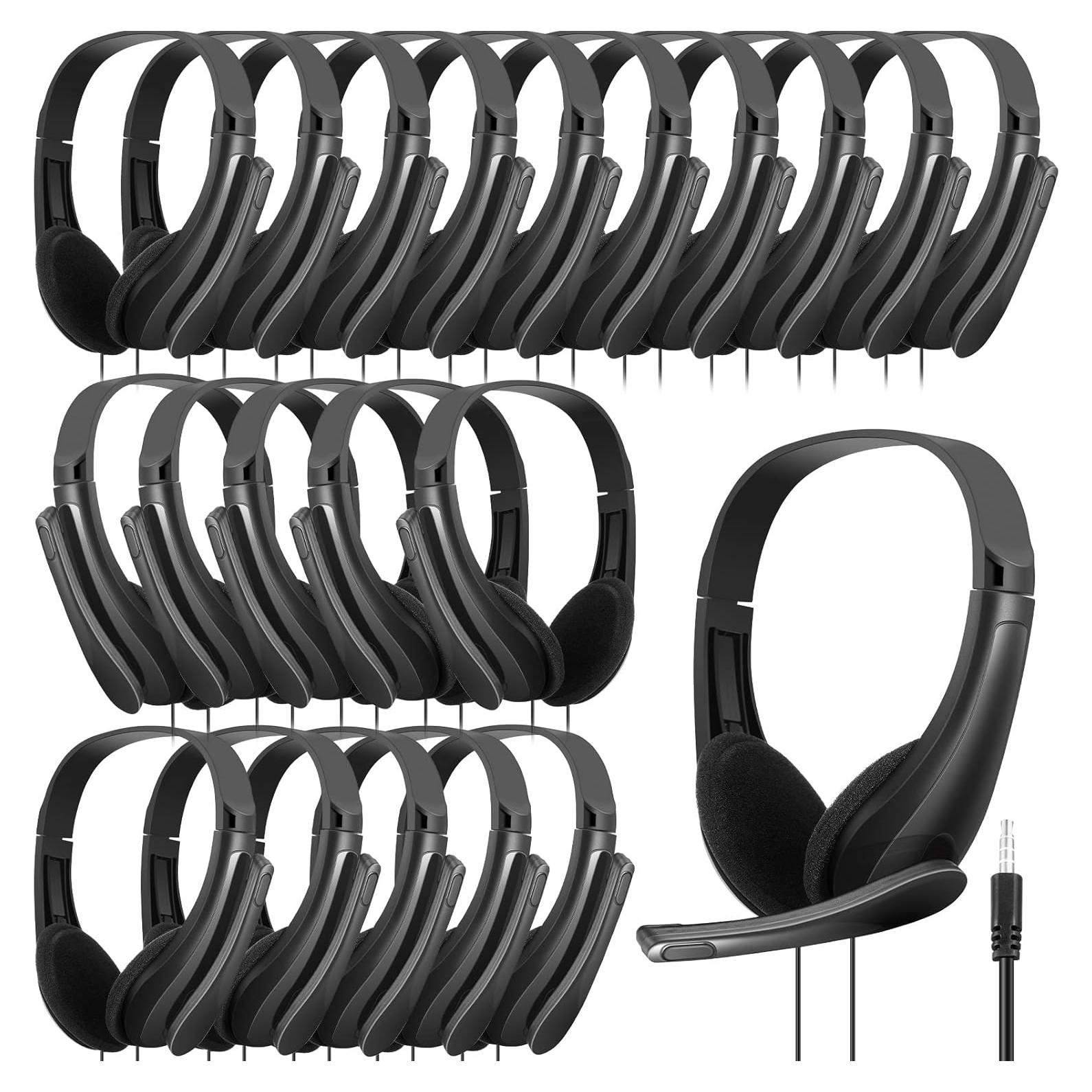 Auriculares con Micrófono Yunsailing IM - 20 Pcs para Aula