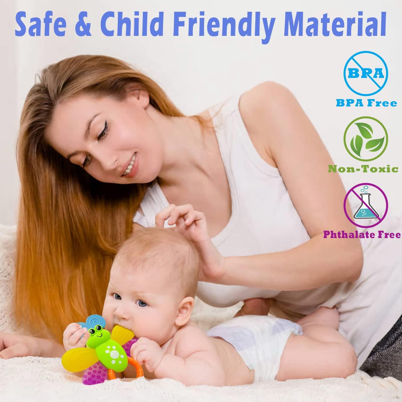 Set de Juguetes para Bebés 0-6 Meses SUNLIKE 11 Piezas