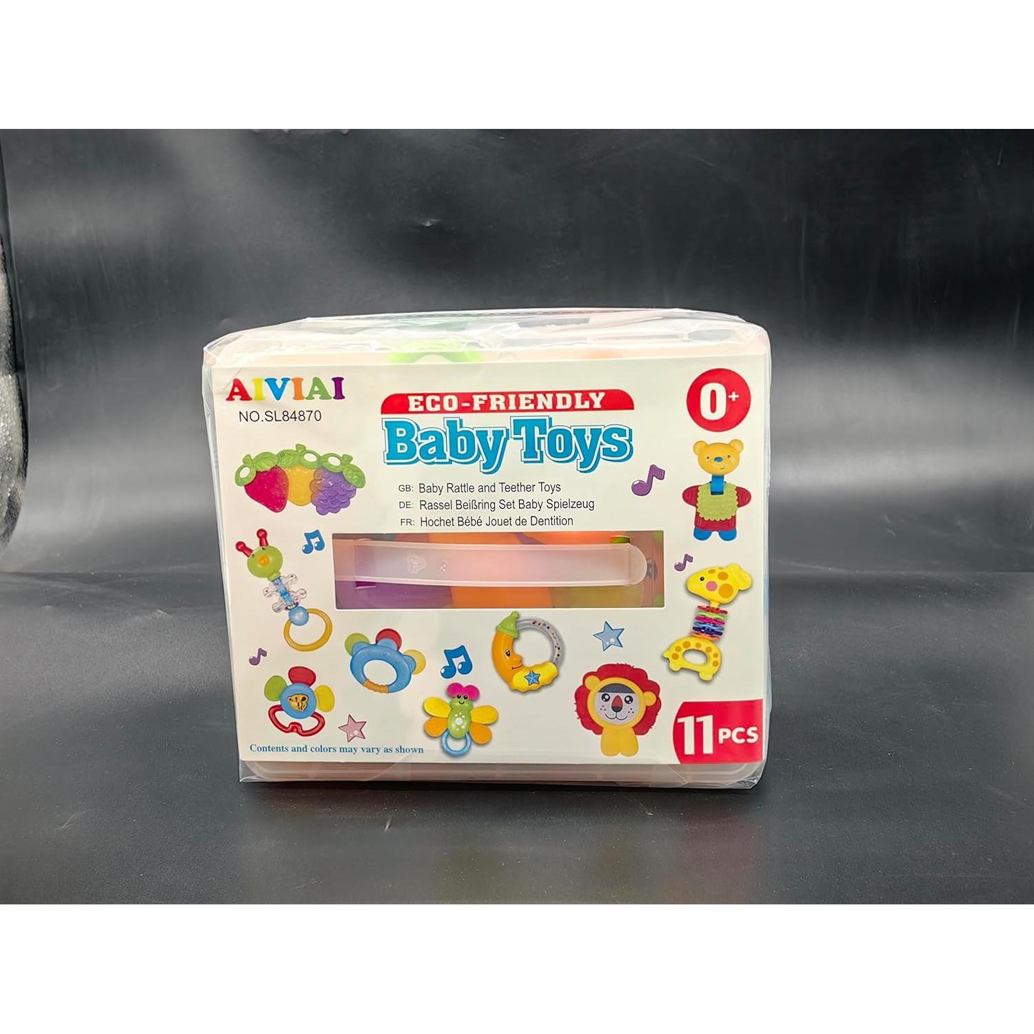 Set de Juguetes para Bebés 0-6 Meses SUNLIKE 11 Piezas