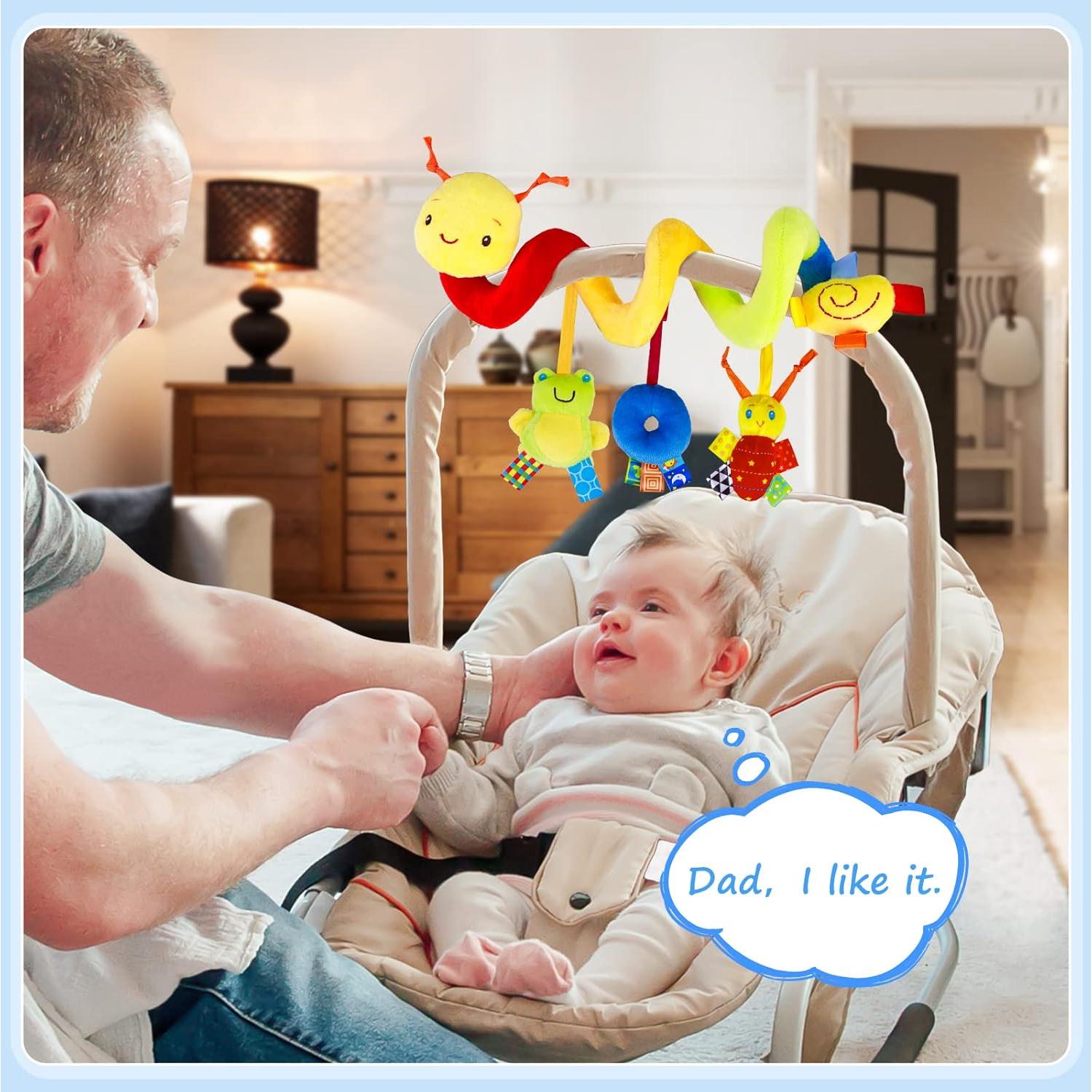 Juguete de Actividad FPVERA para Asiento de Auto 0-12 Meses