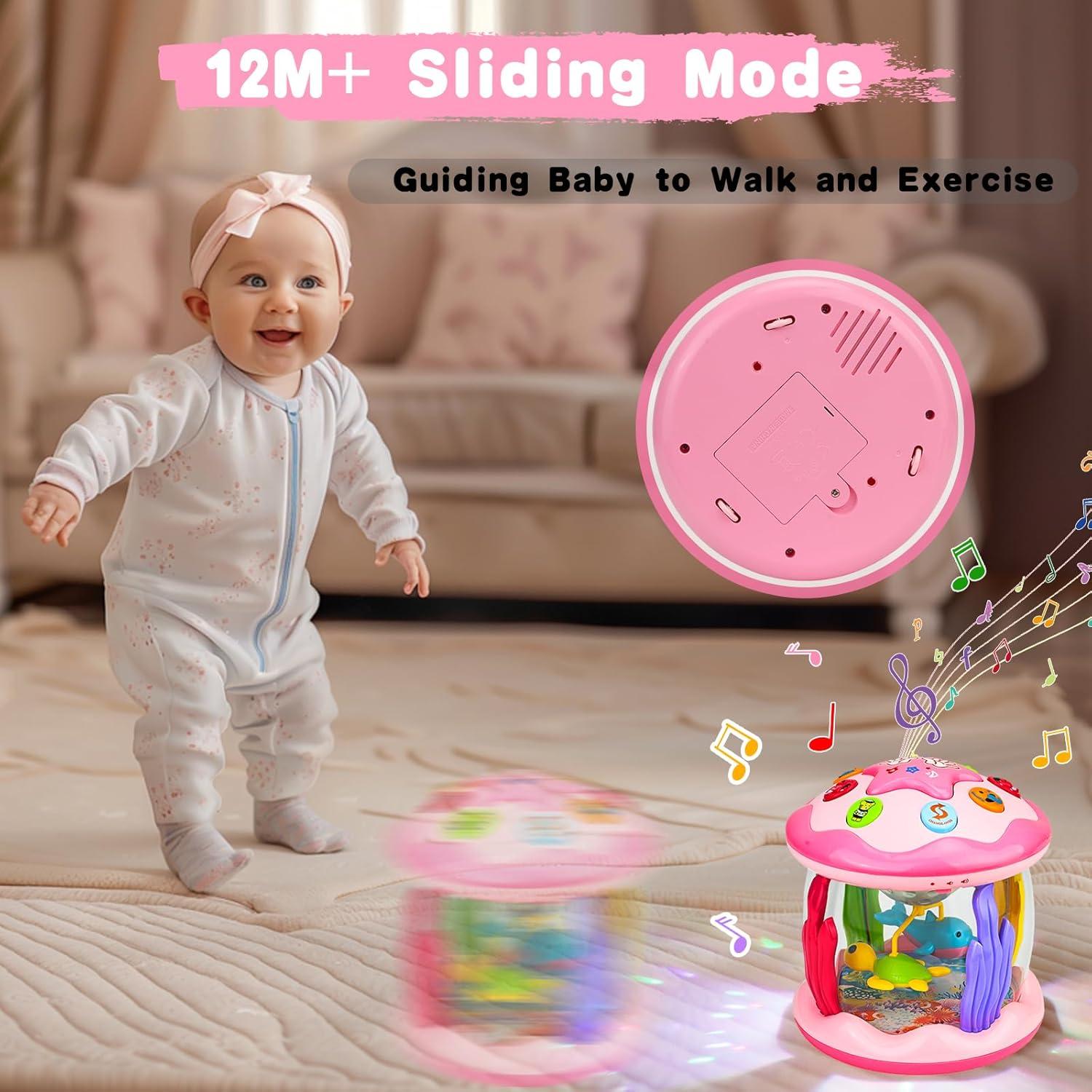 Juguete Musical Hapyland para Bebés 6-12 Meses Rosa