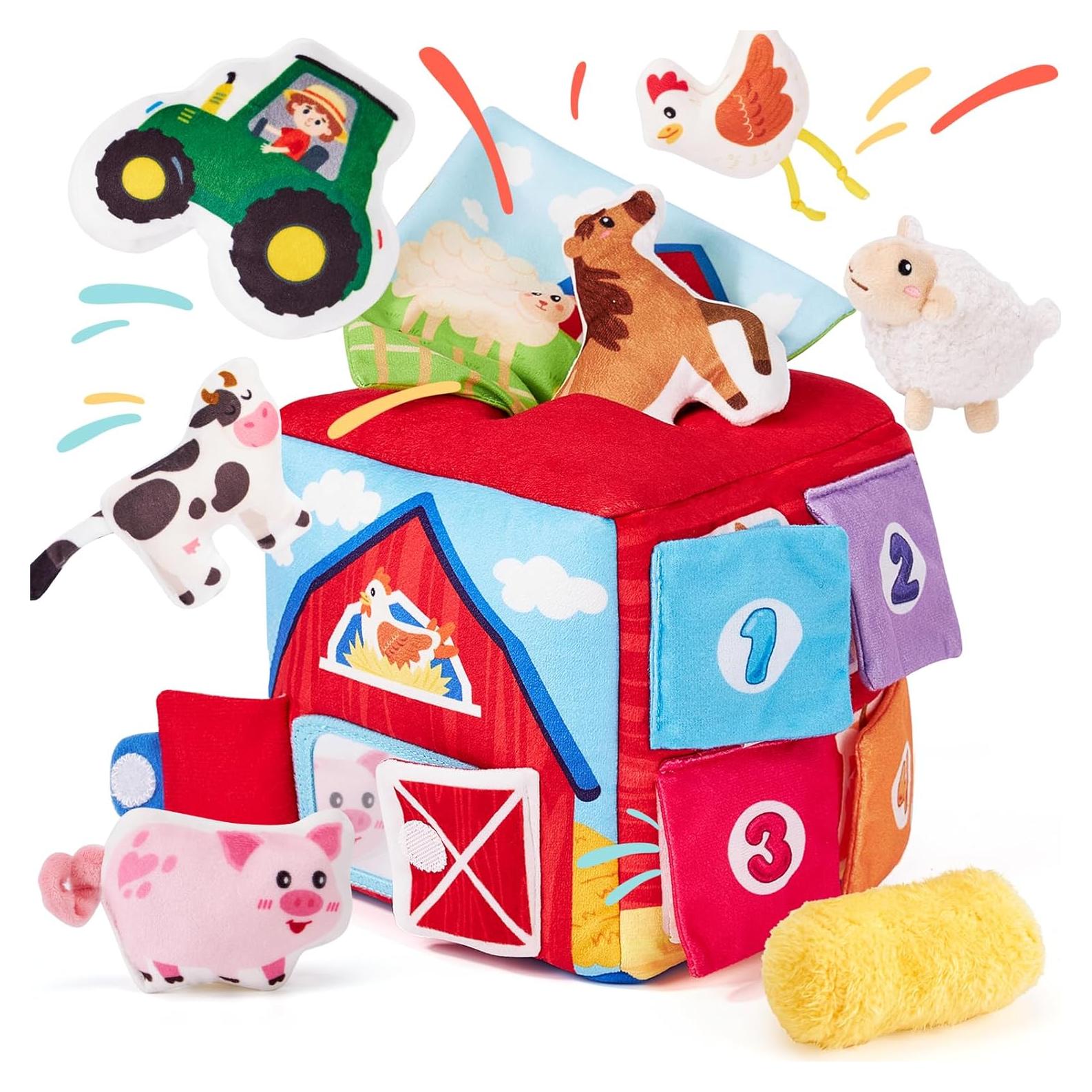 Juguetes para Bebés Hahaland 6-12 Meses 13 PCS Sensoriales