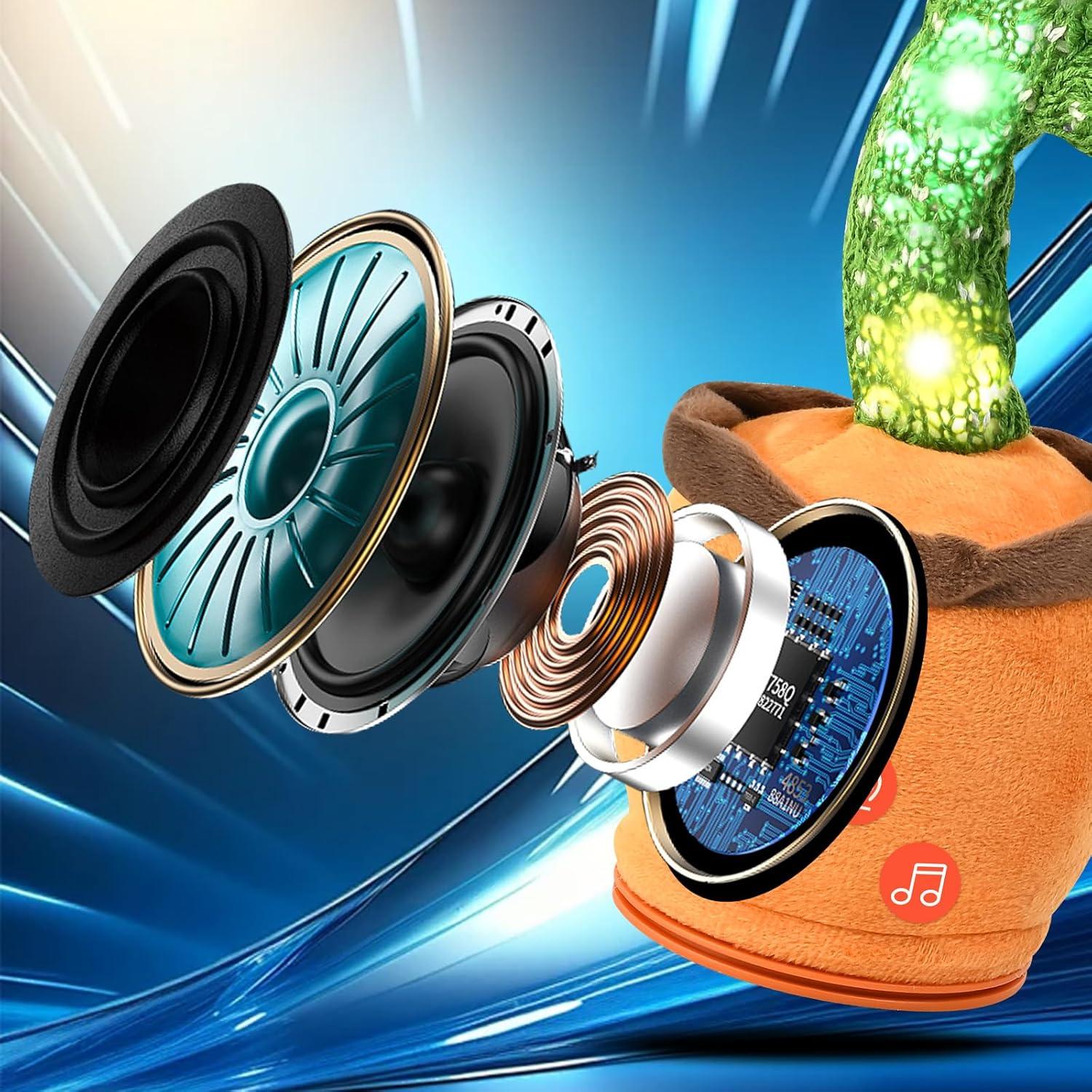 Juguete Cactus Hablante SANJOIN - Volumen Ajustable