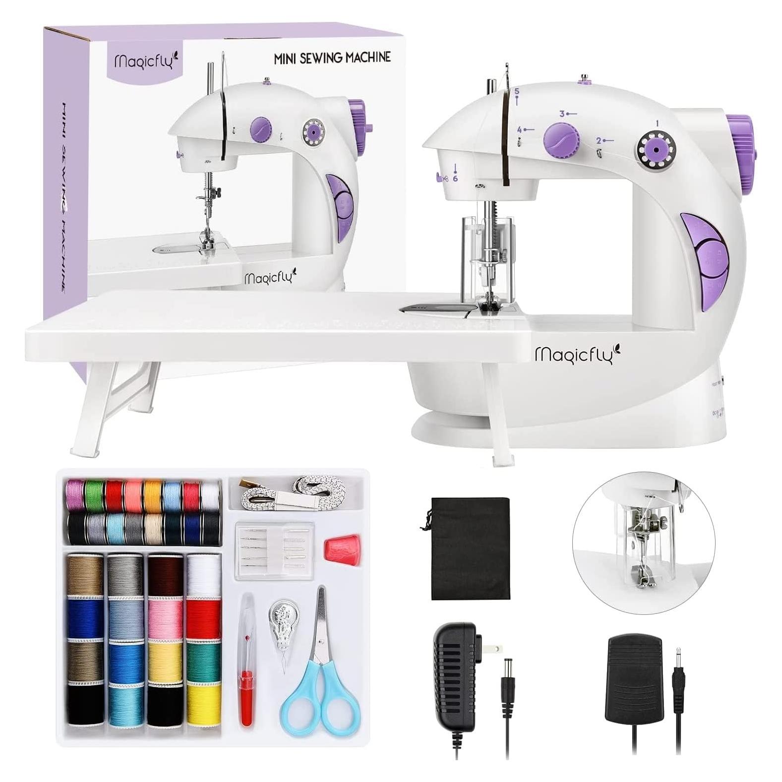 Máquina de Coser Mini Magicfly MF600 Portátil Doble Velocidad