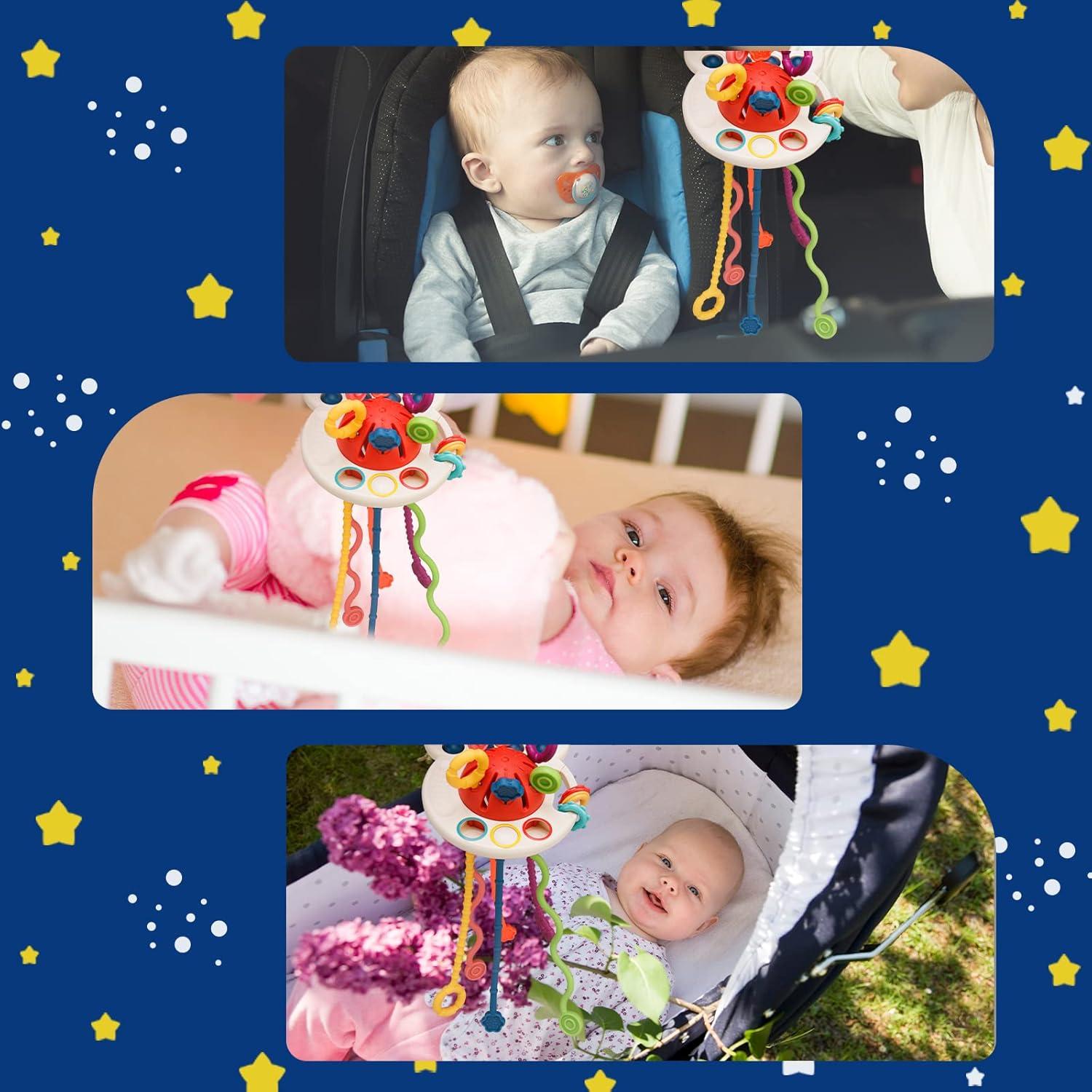 Juguete Sensorial Montessori Tiyol Pulpo 11.99x13.49cm