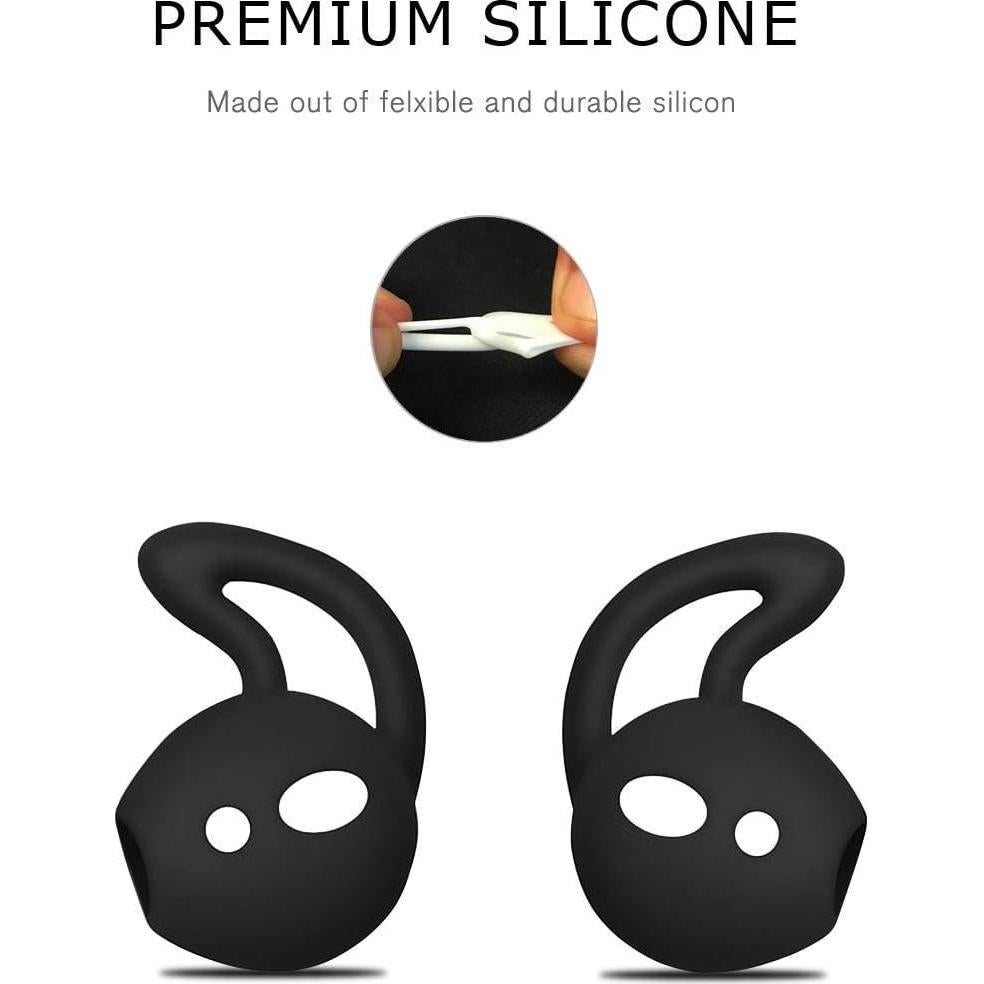 Cubiertas de Silicona para Auriculares Apple AirPods - 3 Pares