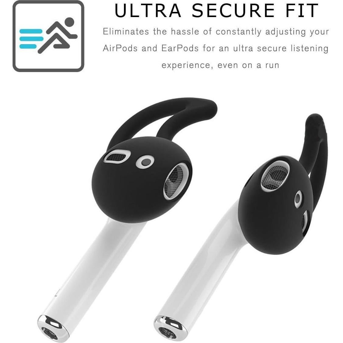 Cubiertas de Silicona para Auriculares Apple AirPods - 3 Pares