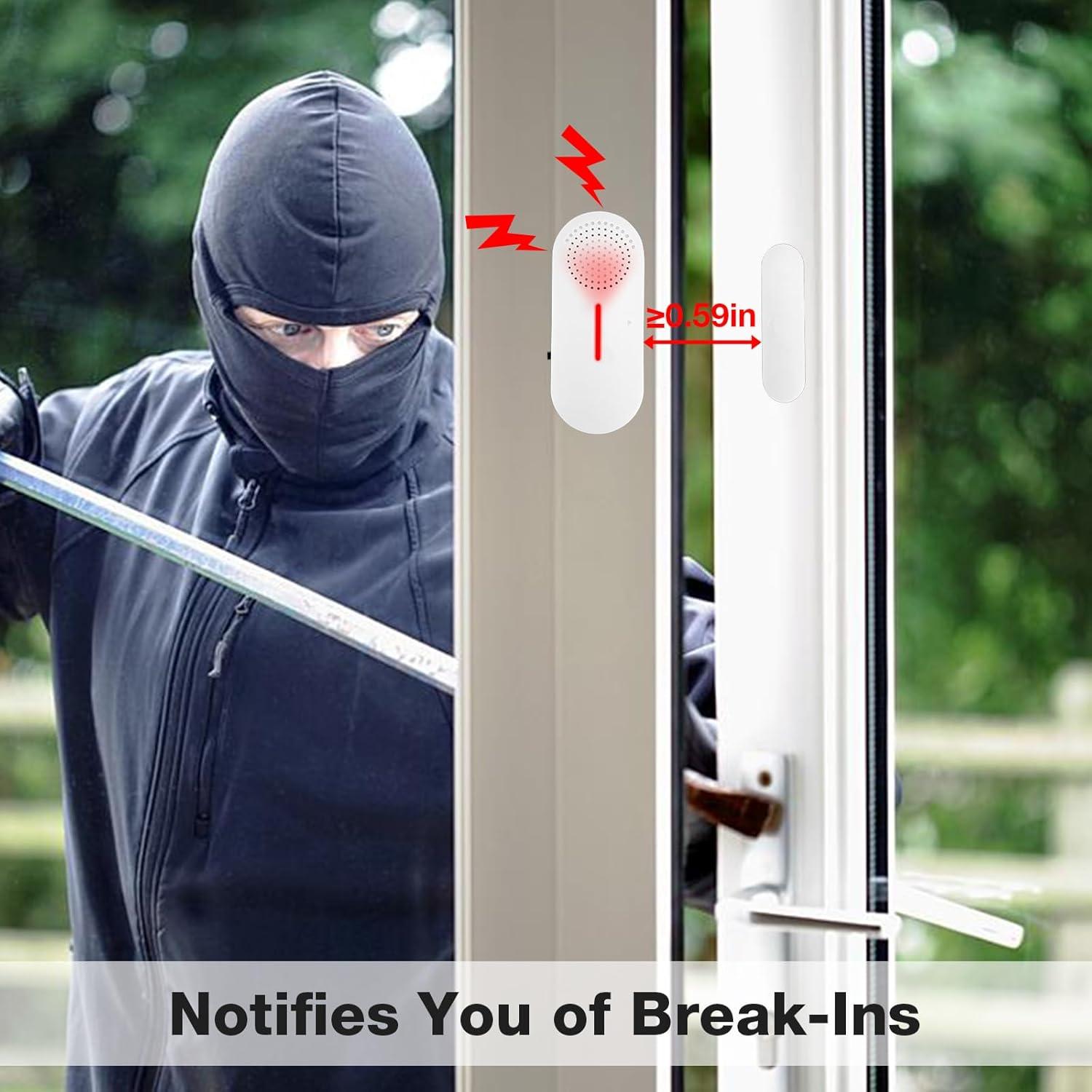 Alarma Inalámbrica para Puerta y Ventana Hiistar 95dB - 2 Piezas