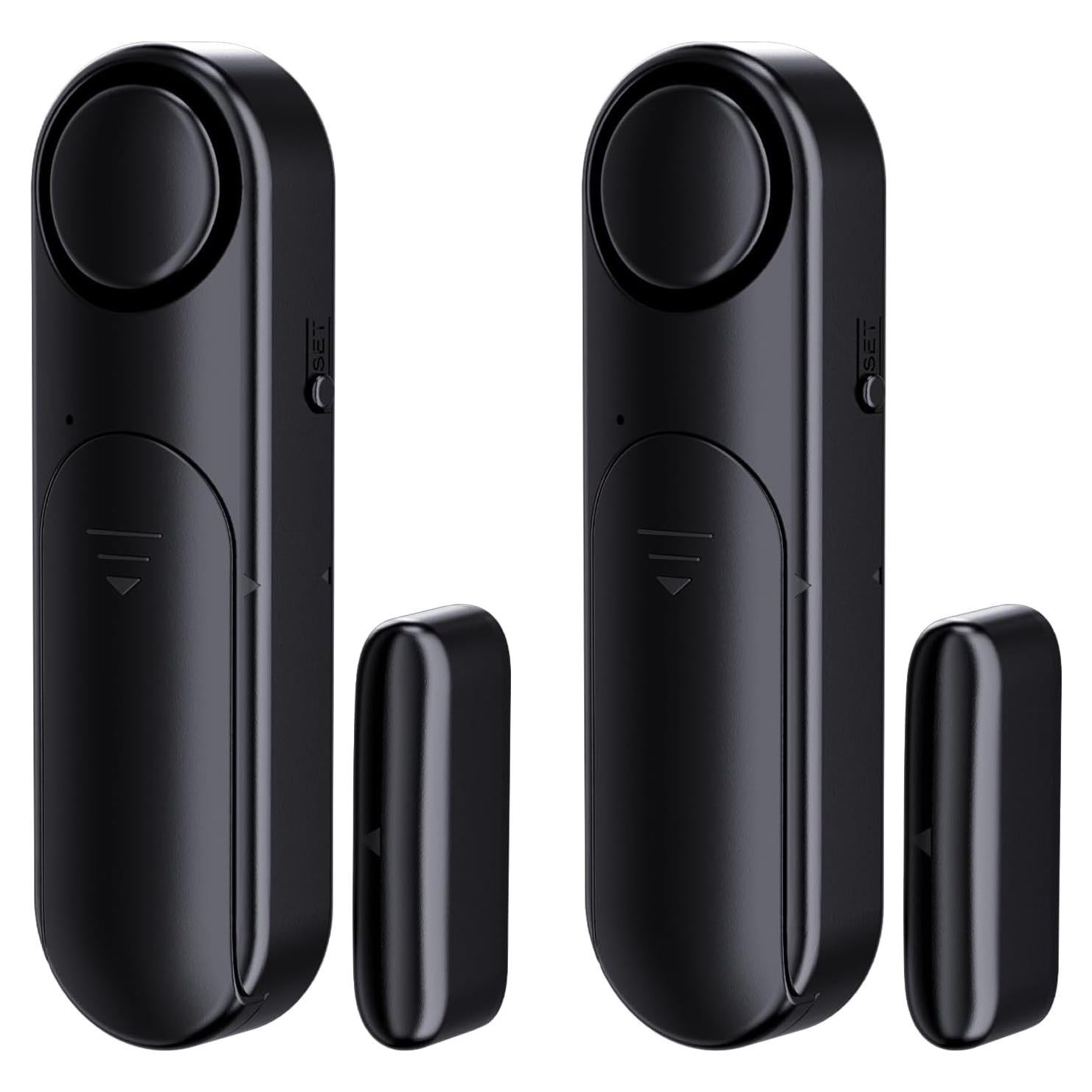 Alarma Inalámbrica de Puerta y Ventana Metak D130 - 120dB, Paquete de 2