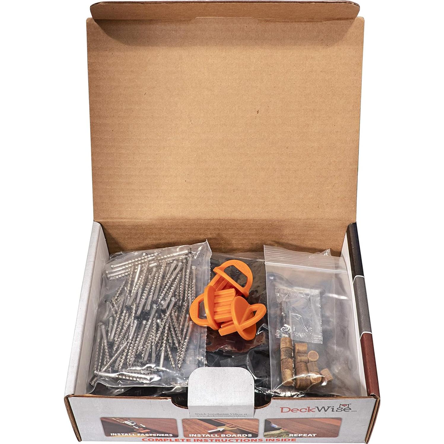 Clip oculto para deck DeckWise Ipe EXTREMEKD 175 unidades