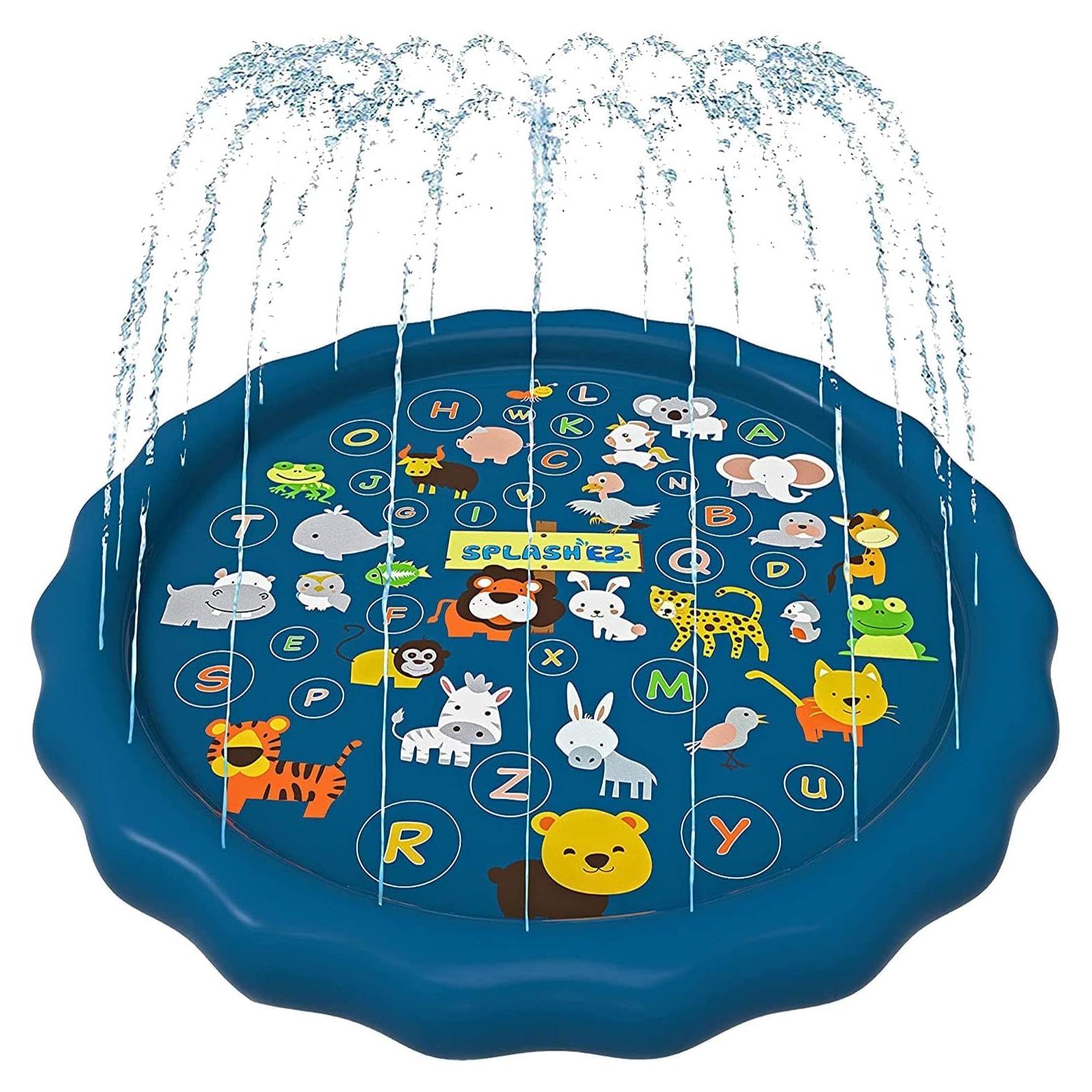 Alfombra SplashEZ 3-en-1 con Aspersor y Piscina 152 cm